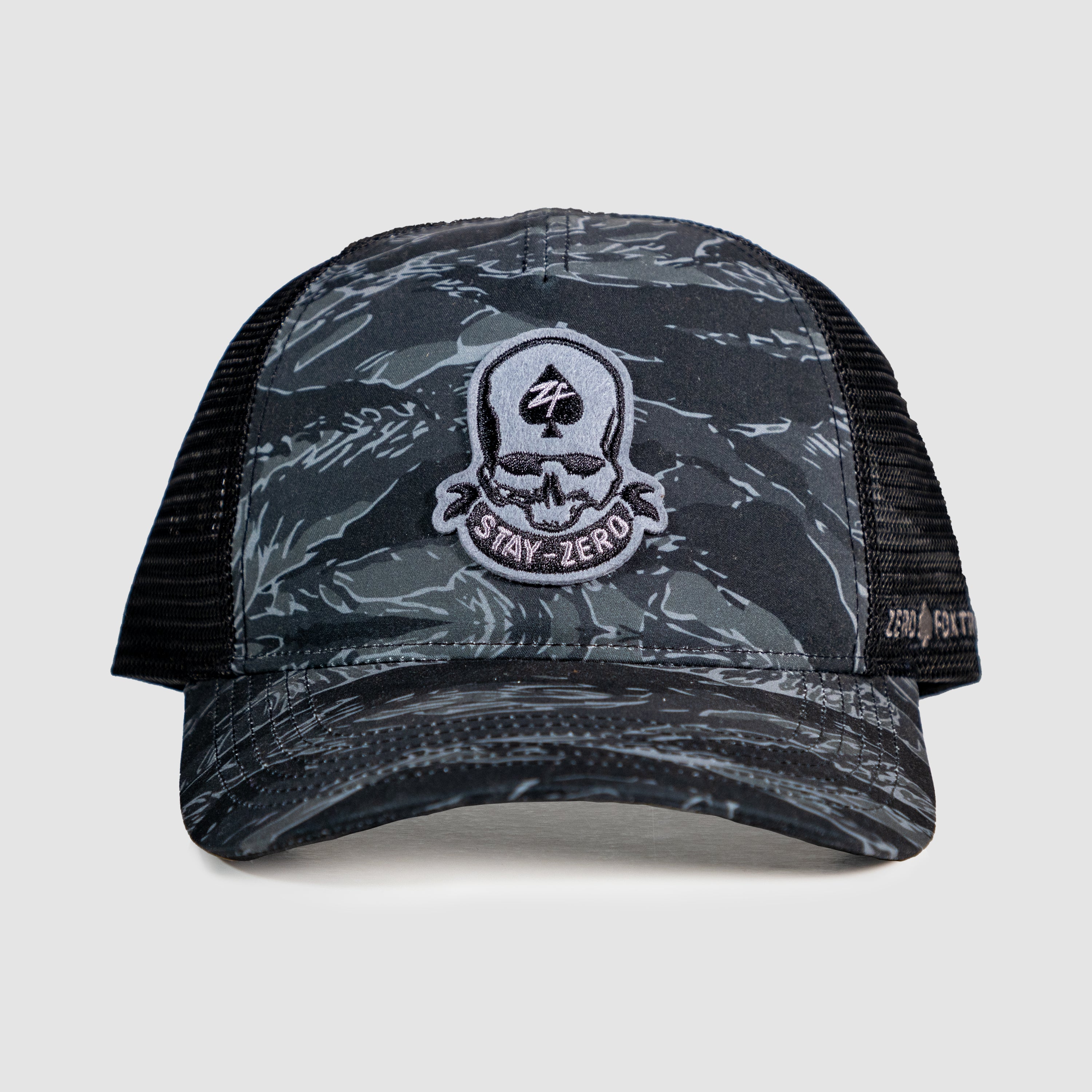 Tiger Stripe Black Cap