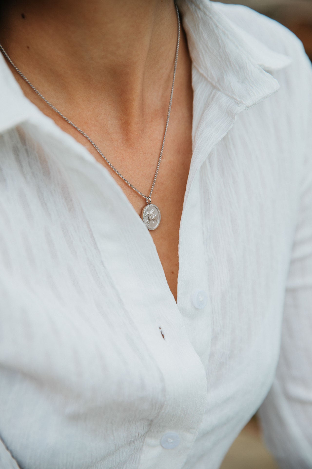 Ciel Necklace, Silver 6 Ciel Necklace, Silver