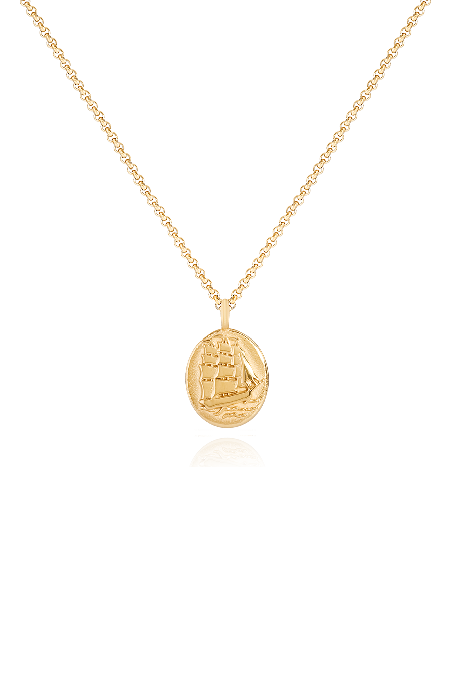 Maren Necklace, Gold