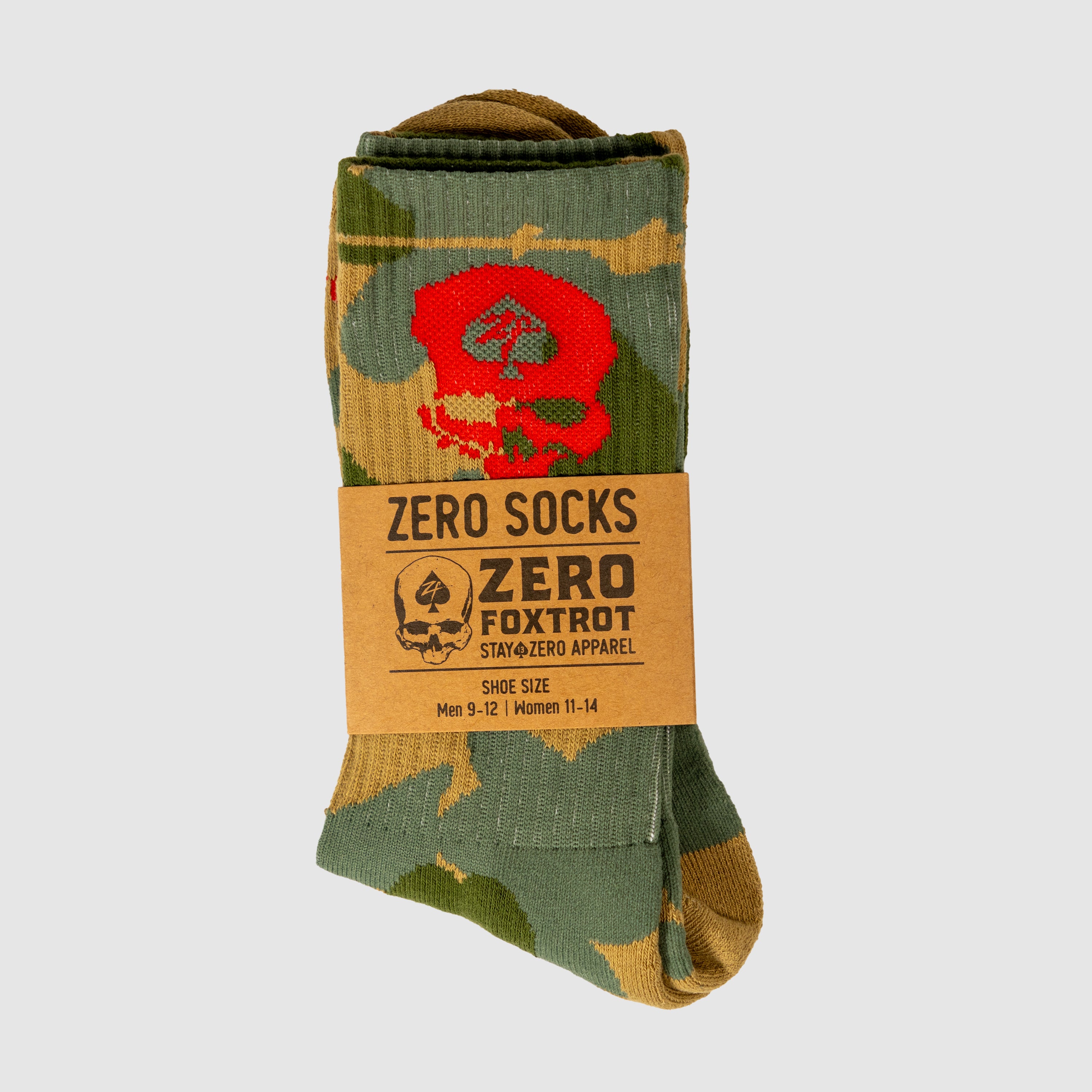 Zero Socks - Parachute Camo 3 Zero Socks - Parachute Camo