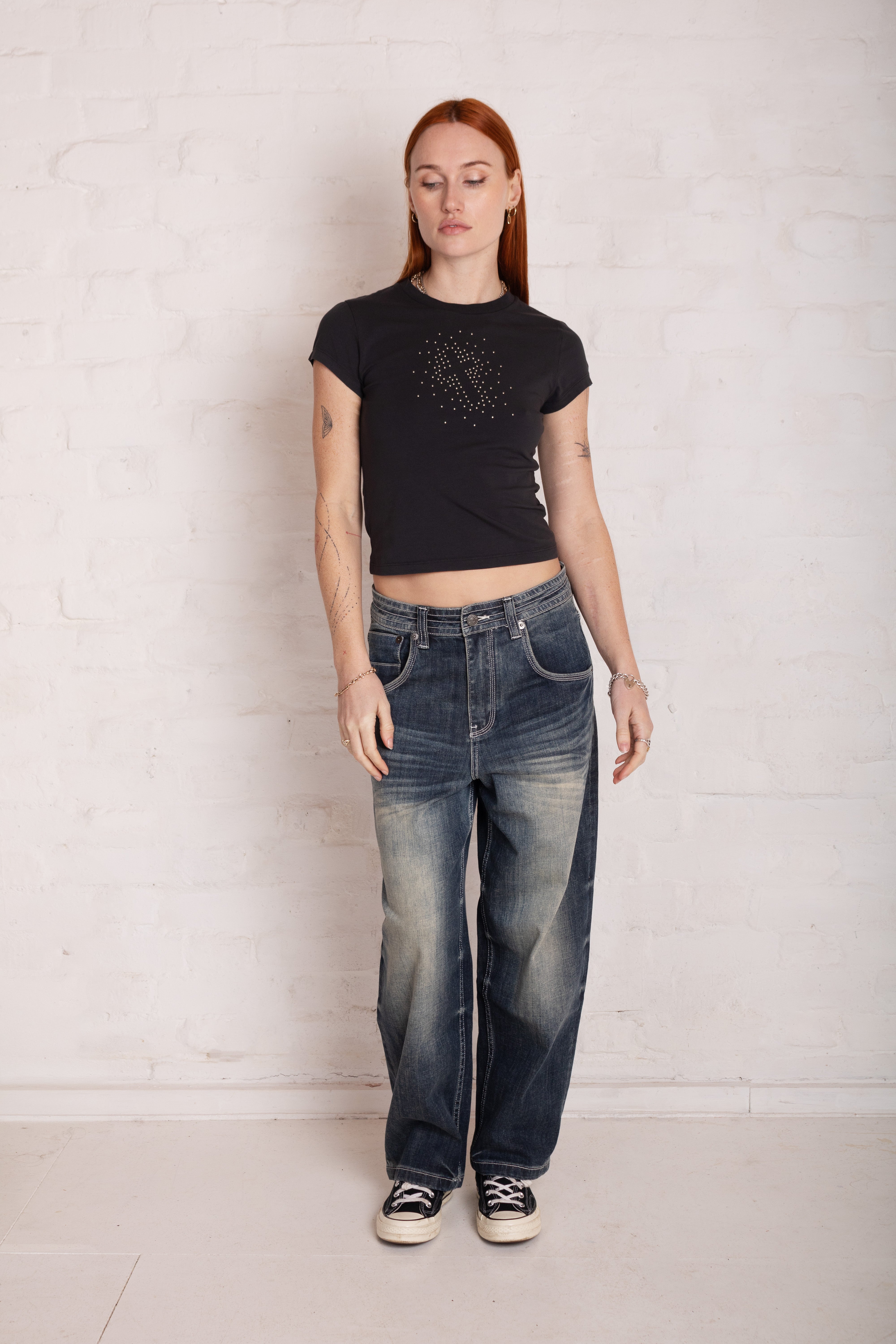 Bleacher Acid Wash Relaxed Biggie Jeans 4 Bleacher Acid Wash Relaxed Biggie Jeans