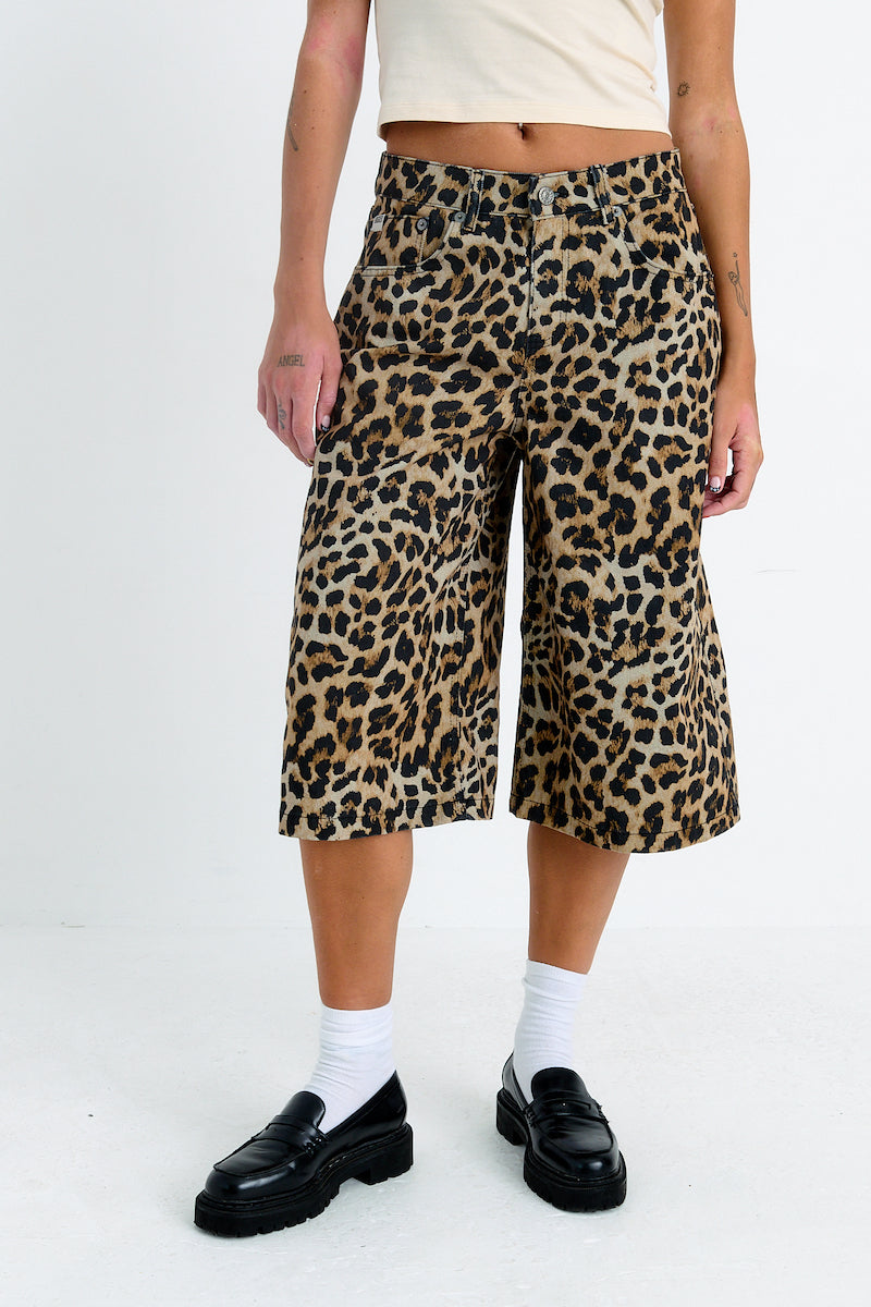 Leopard Release Jorts