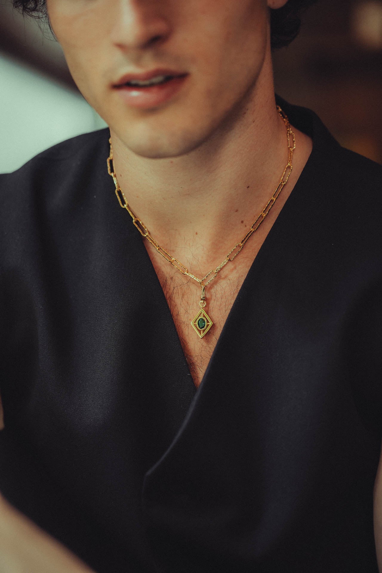 Vincent Necklace, Gold 4 Vincent Necklace, Gold