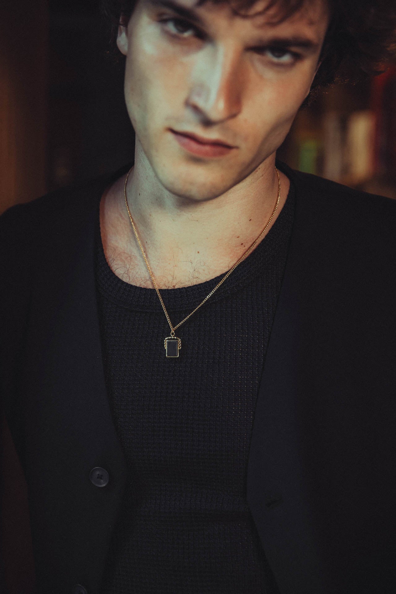 Cassius Necklace, Gold 4 Cassius Necklace, Gold