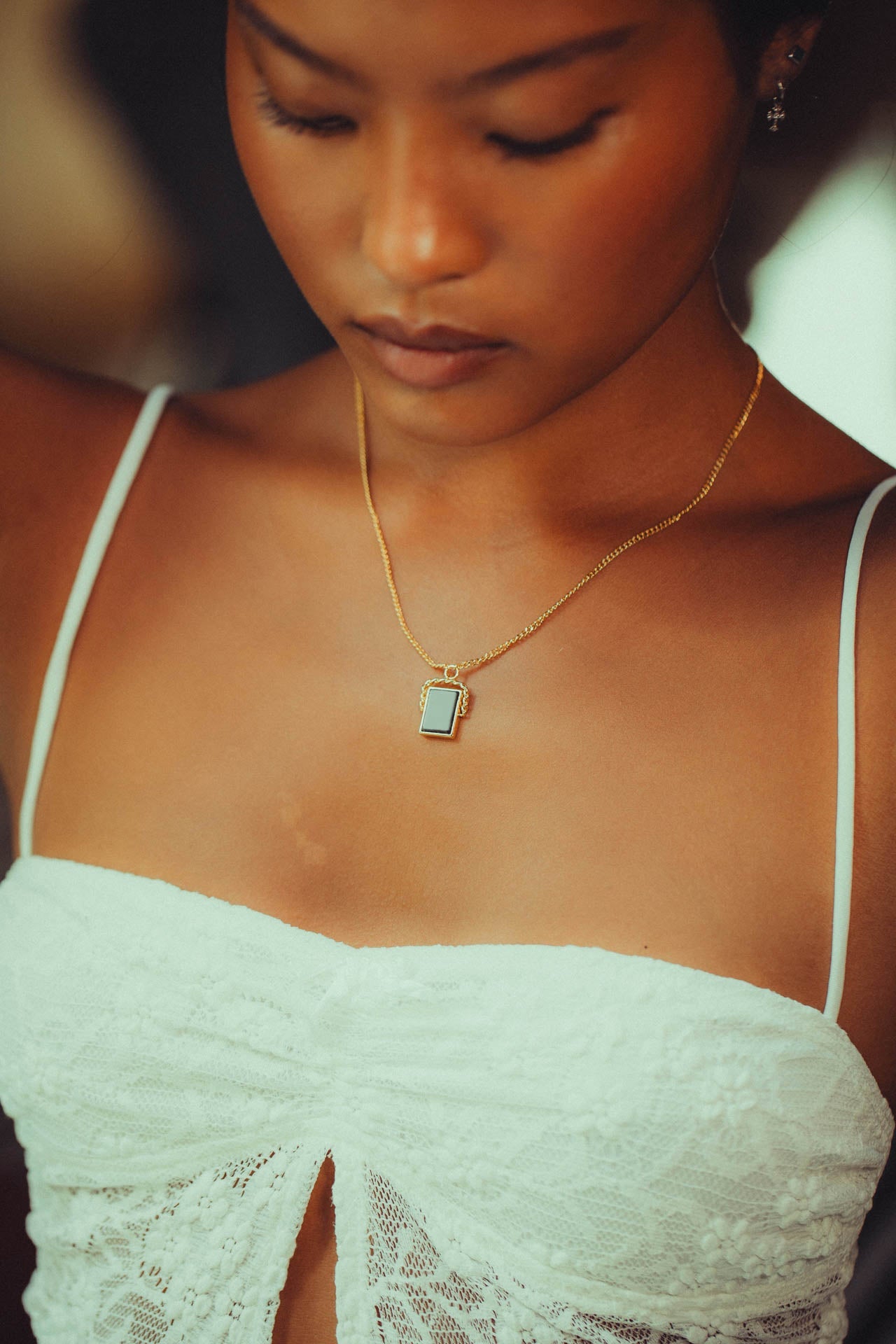 Cassius Necklace, Gold 5 Cassius Necklace, Gold