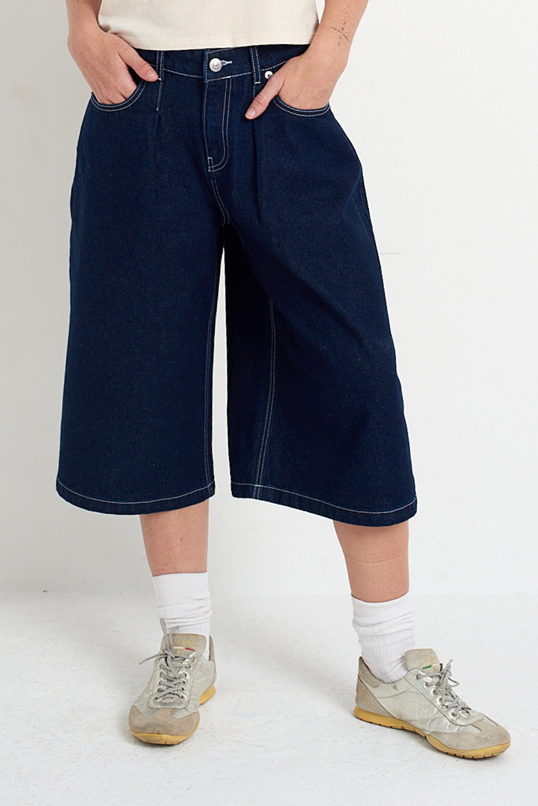 Indigo Rinse Release Jorts 5 Indigo Rinse Release Jorts