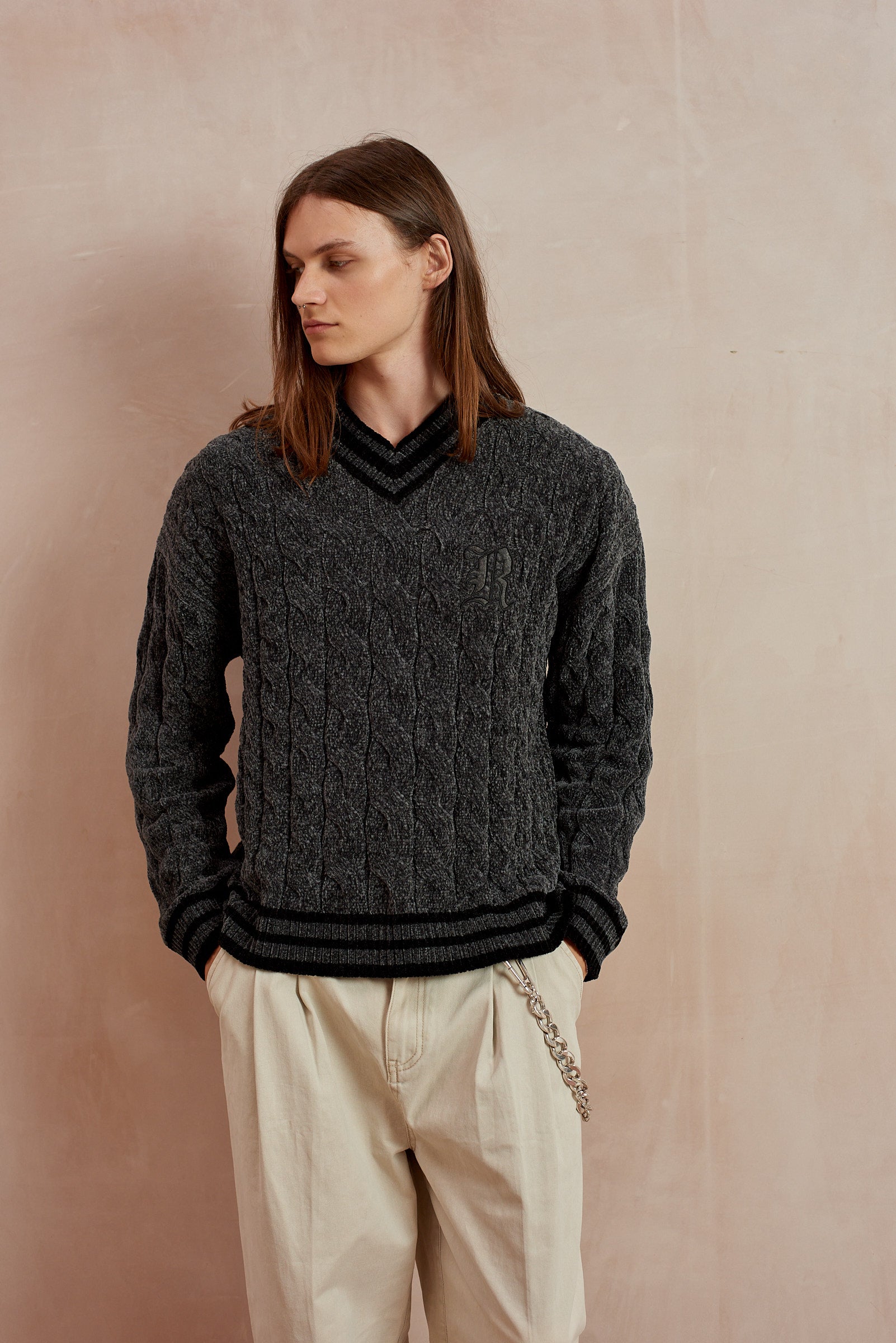 Dweeb Cable Knit Jumper