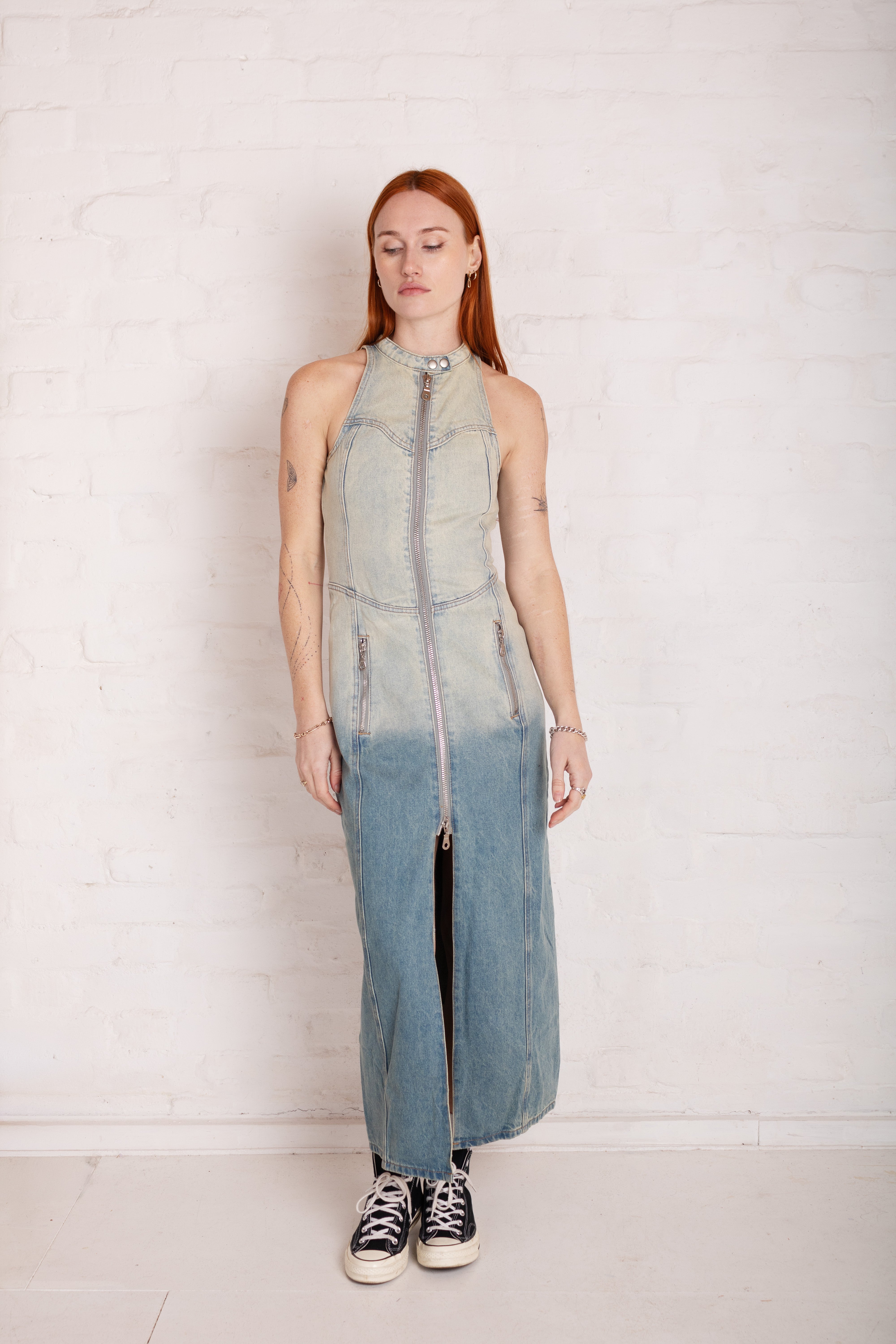 DIRTY WASH MOTOR MAXI DRESS 4 DIRTY WASH MOTOR MAXI DRESS