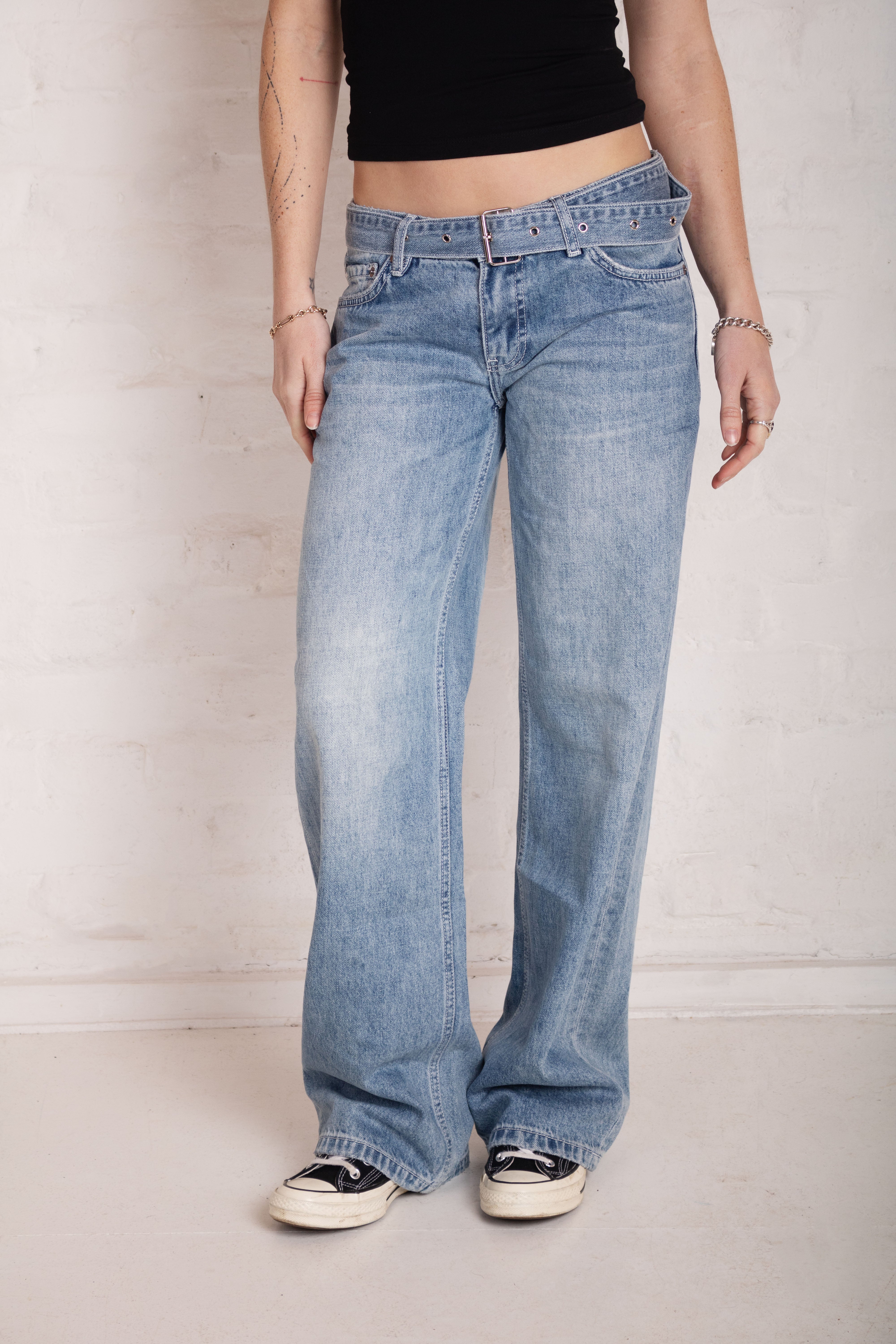 Winnie Low Rise Dad Jeans