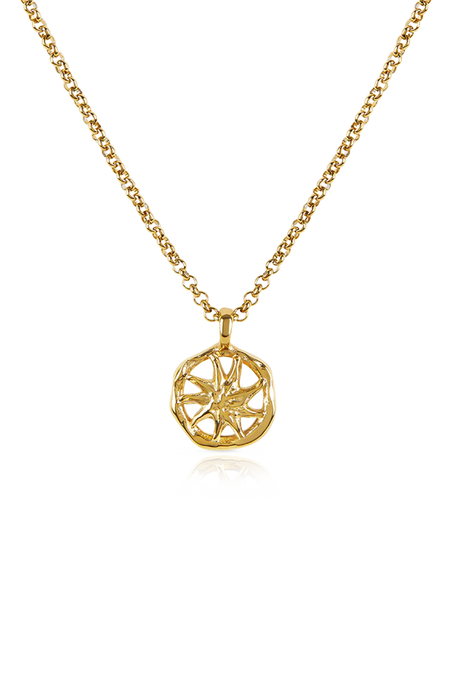 Elios Necklace, Gold