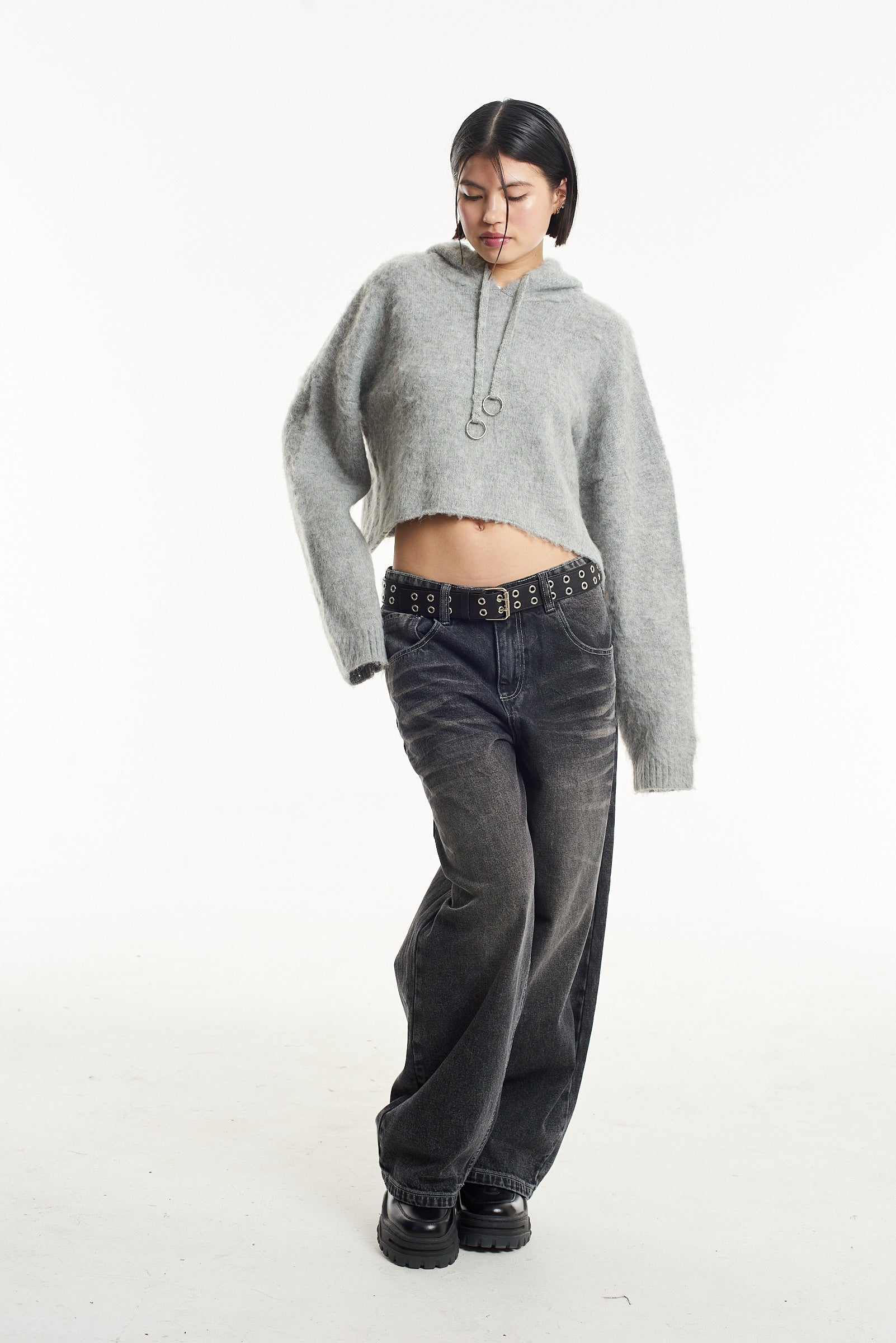 Arctic Fluffy Knit Hoodie 3 Arctic Fluffy Knit Hoodie