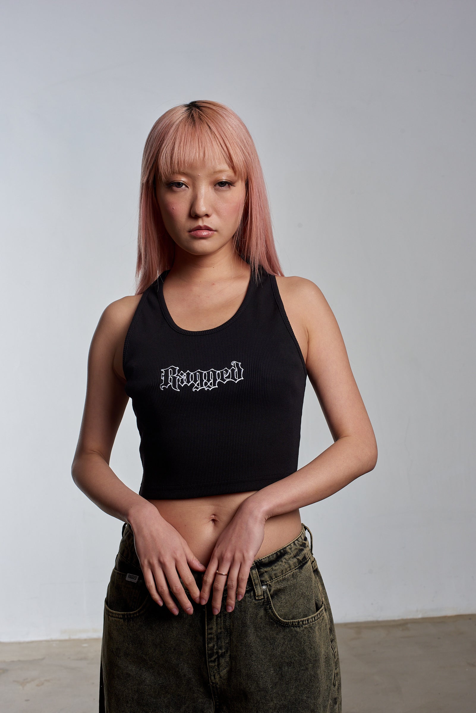 Ragged Gothic Logo Vest 4 Ragged Gothic Logo Vest