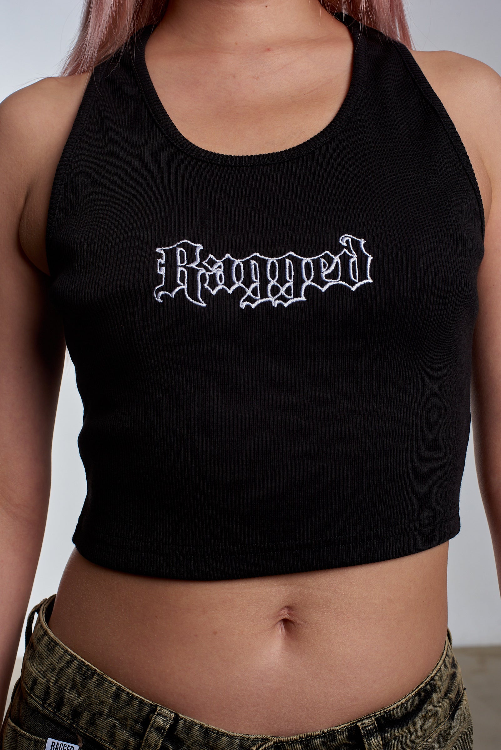 Ragged Gothic Logo Vest 5 Ragged Gothic Logo Vest