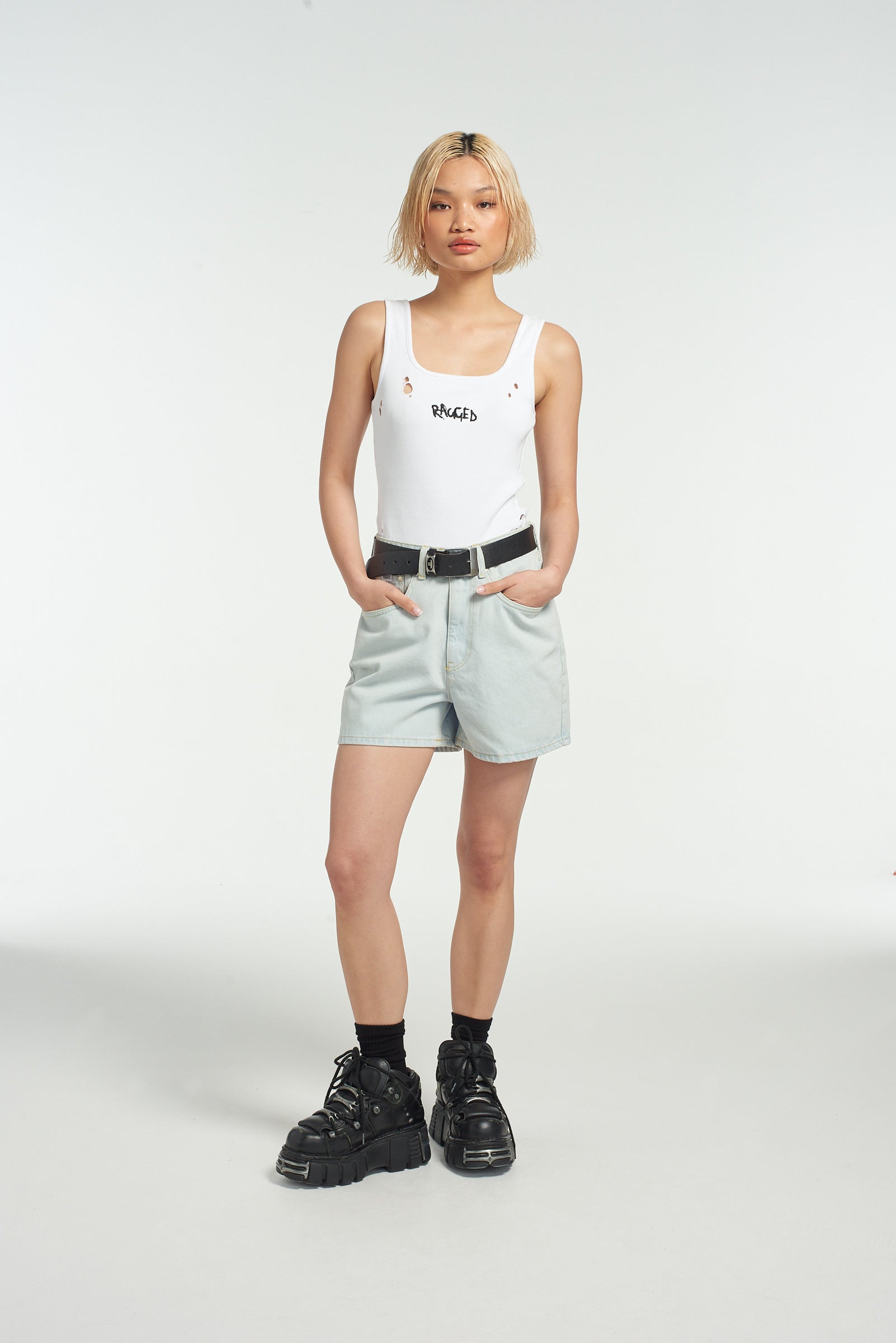 Mom Short Stonewash 4 Mom Short Stonewash