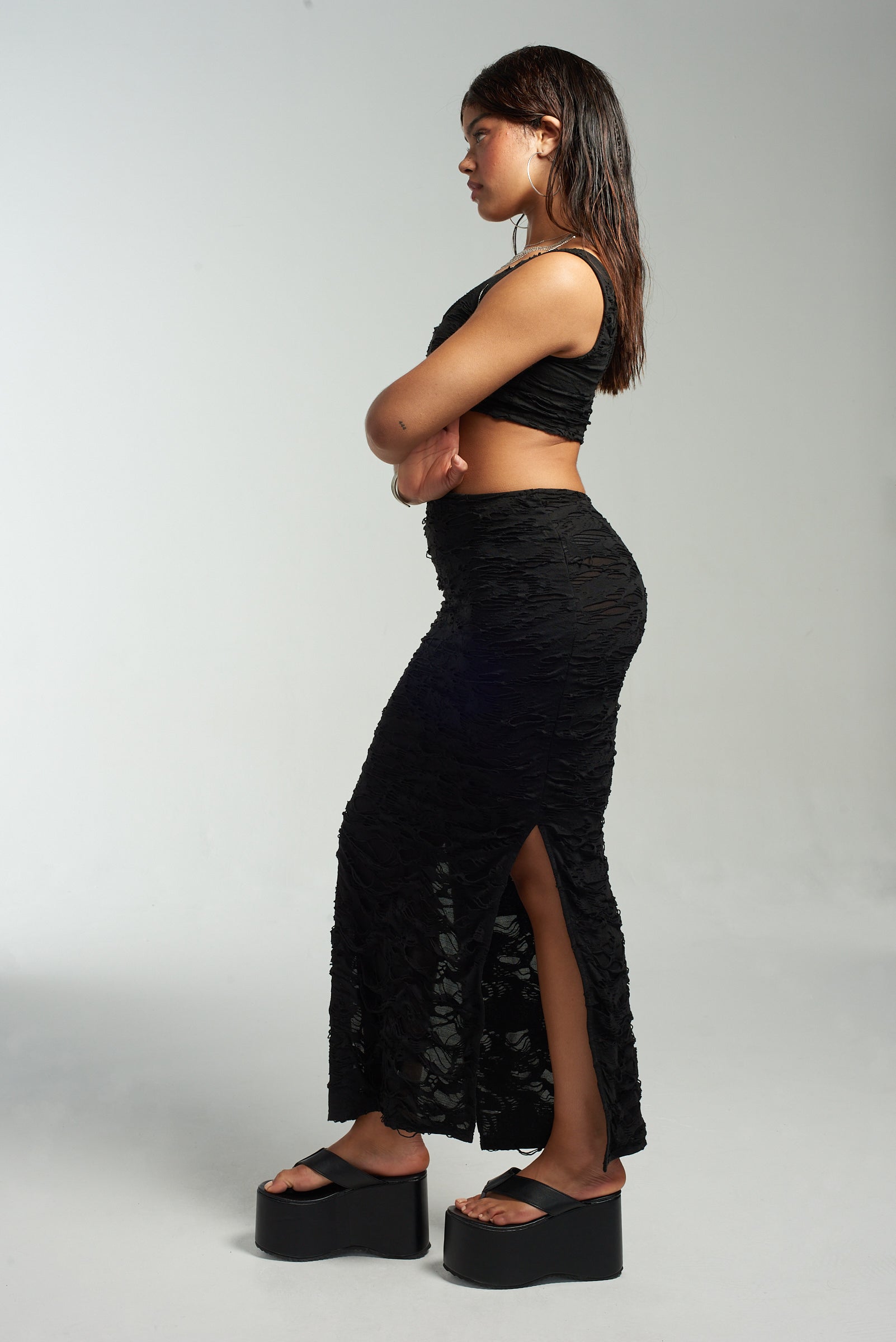 Nightshade Cut Out Maxi Dress 5 Nightshade Cut Out Maxi Dress