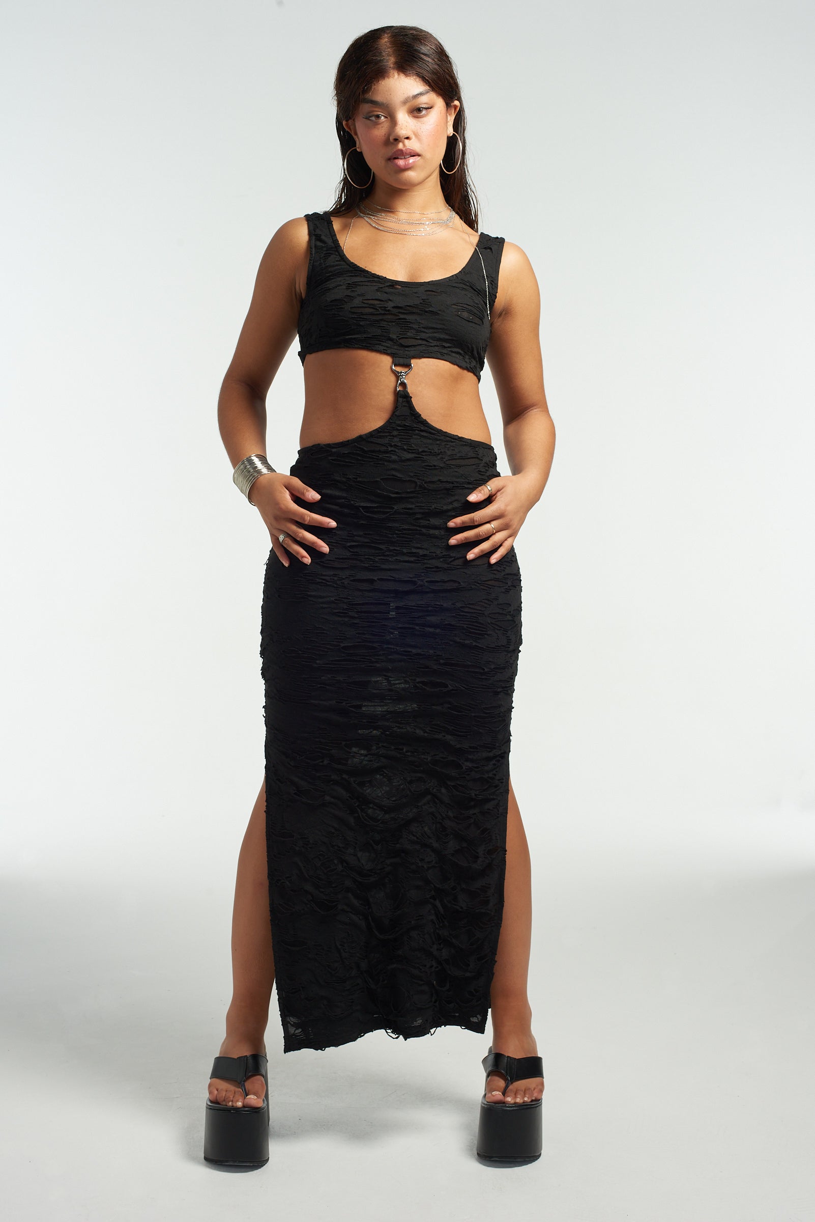 Nightshade Cut Out Maxi Dress 7 Nightshade Cut Out Maxi Dress