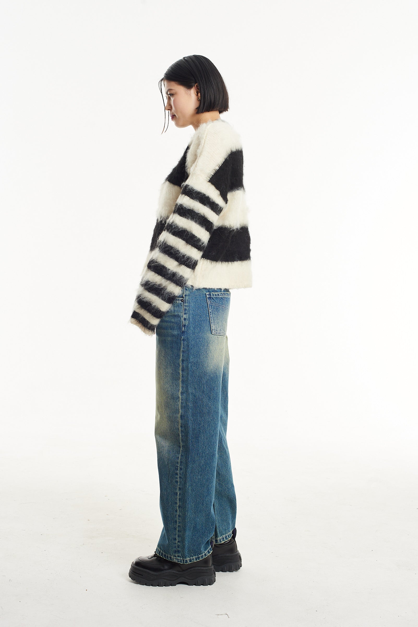 Humbug Fluffy Stripe Knit 5 Humbug Fluffy Stripe Knit