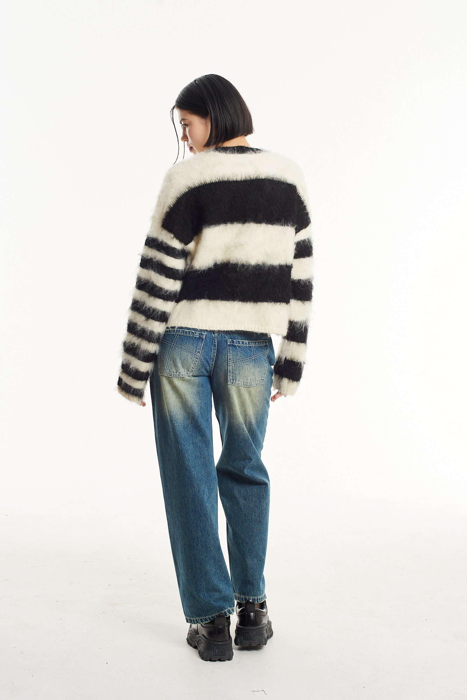 Humbug Fluffy Stripe Knit 6 Humbug Fluffy Stripe Knit
