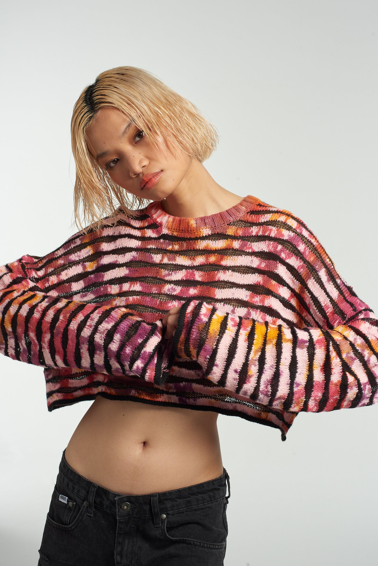 Scribble Tie Dye Knit 3 Scribble Tie Dye Knit