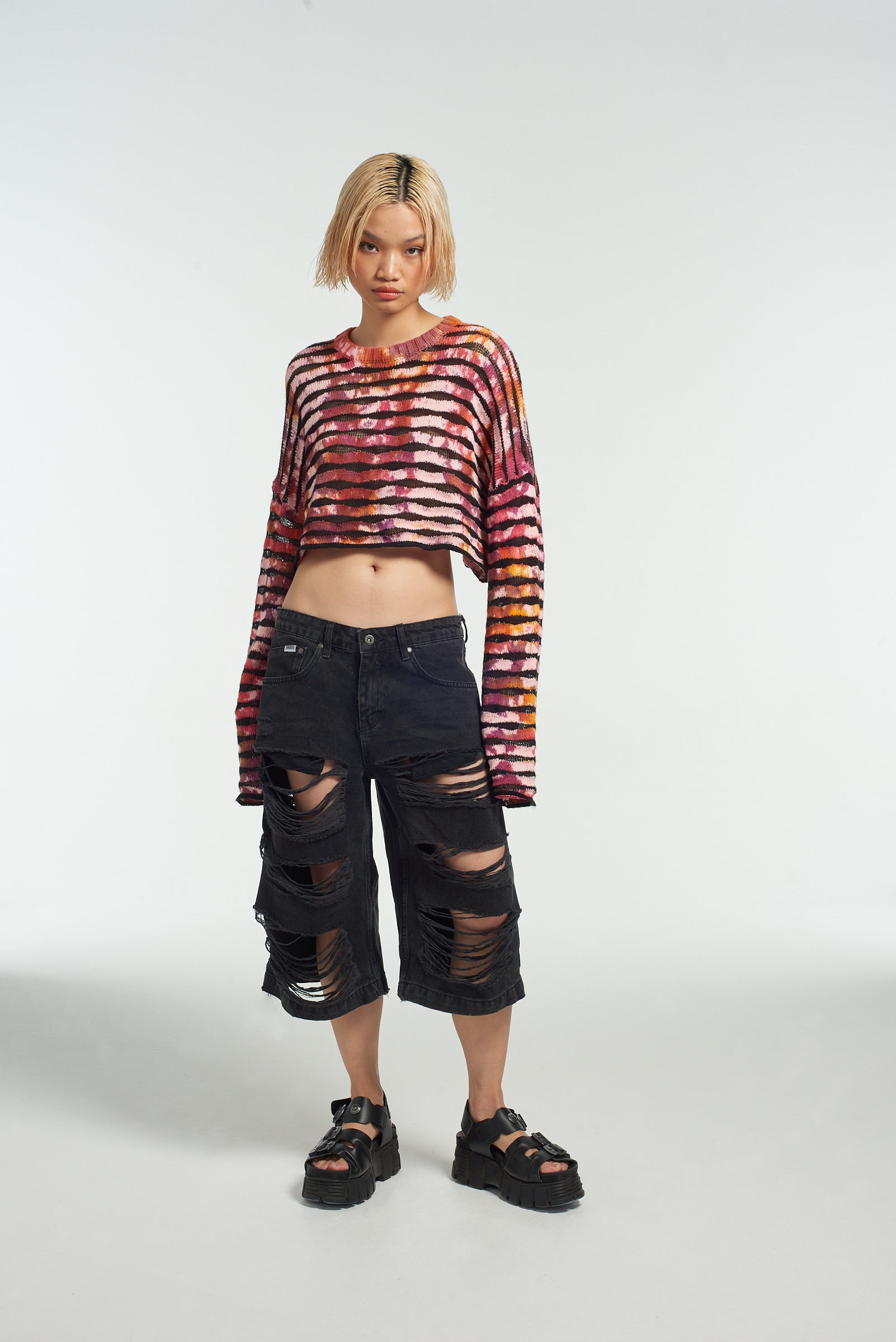 Scribble Tie Dye Knit 4 Scribble Tie Dye Knit