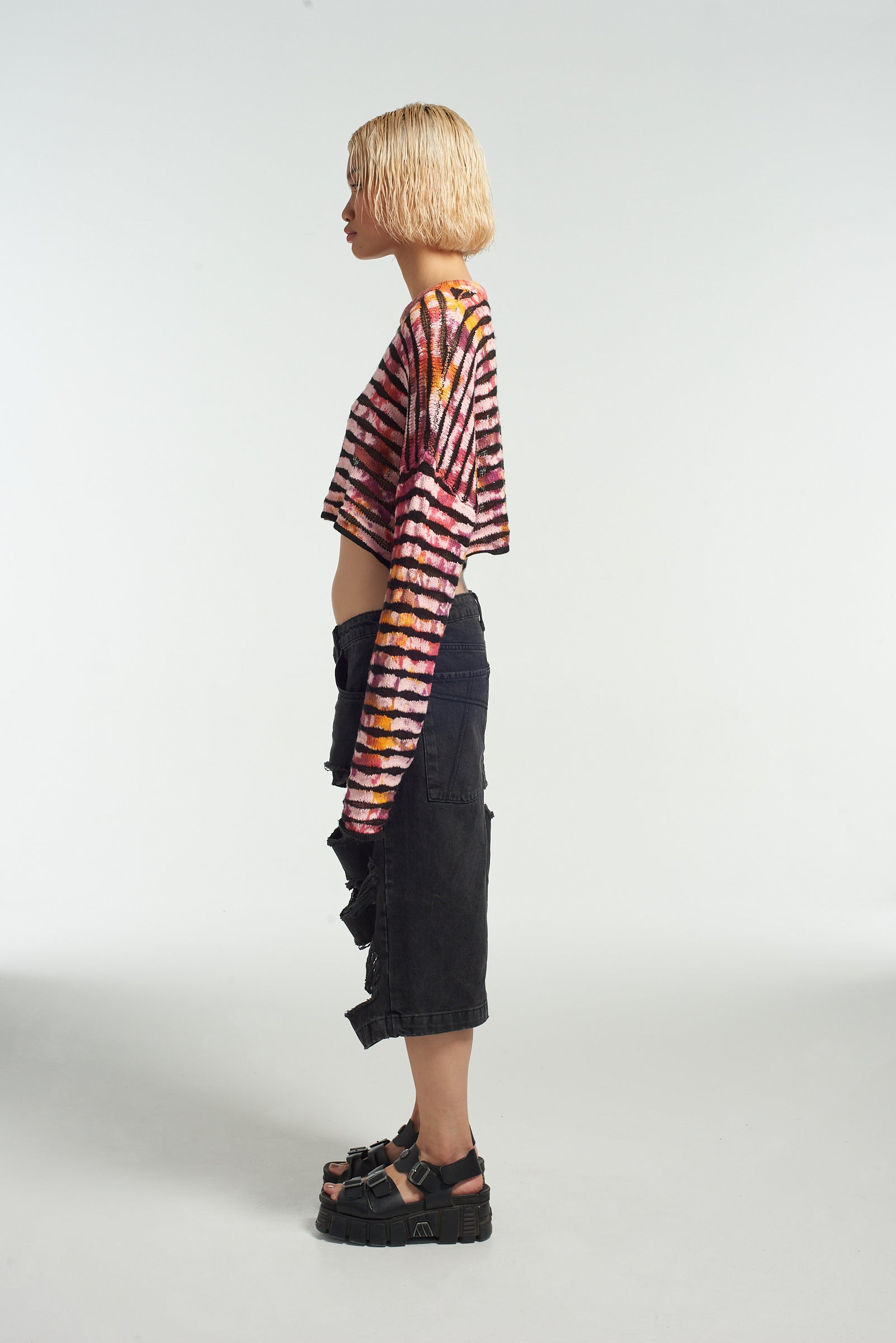 Scribble Tie Dye Knit 5 Scribble Tie Dye Knit