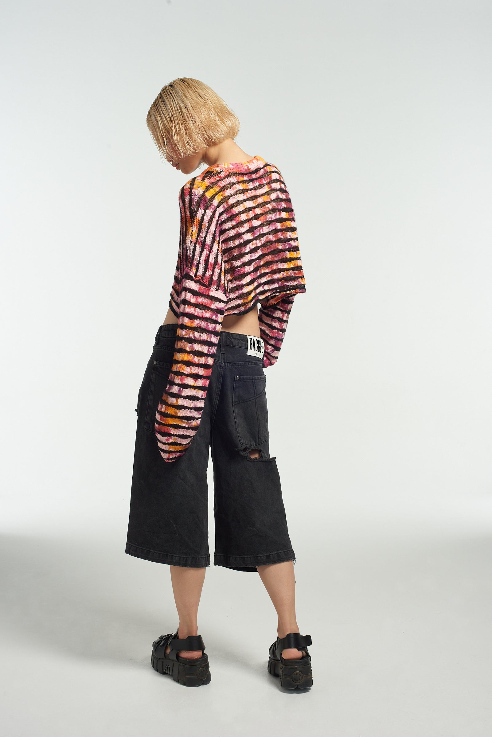 Scribble Tie Dye Knit 7 Scribble Tie Dye Knit