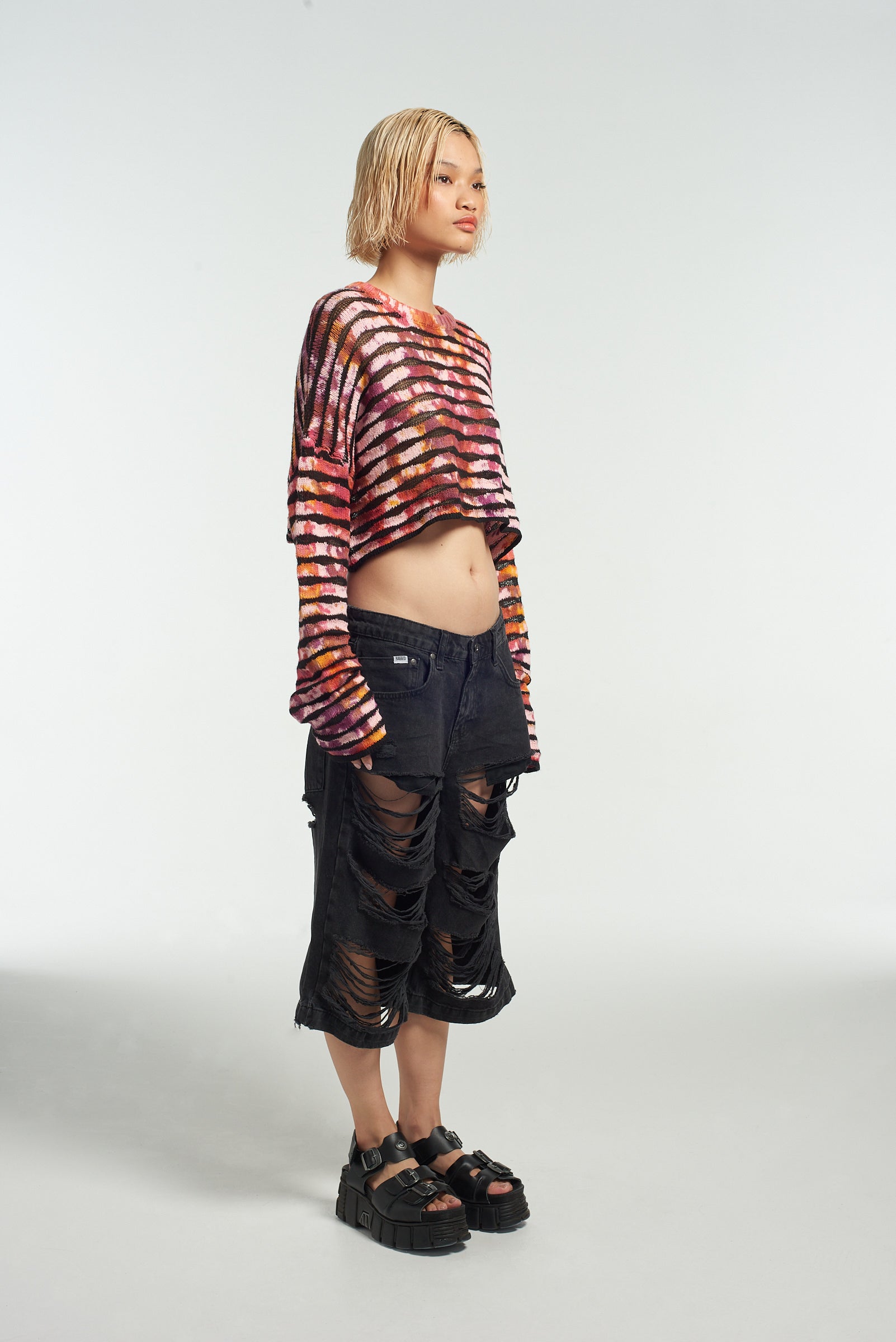 Scribble Tie Dye Knit 8 Scribble Tie Dye Knit