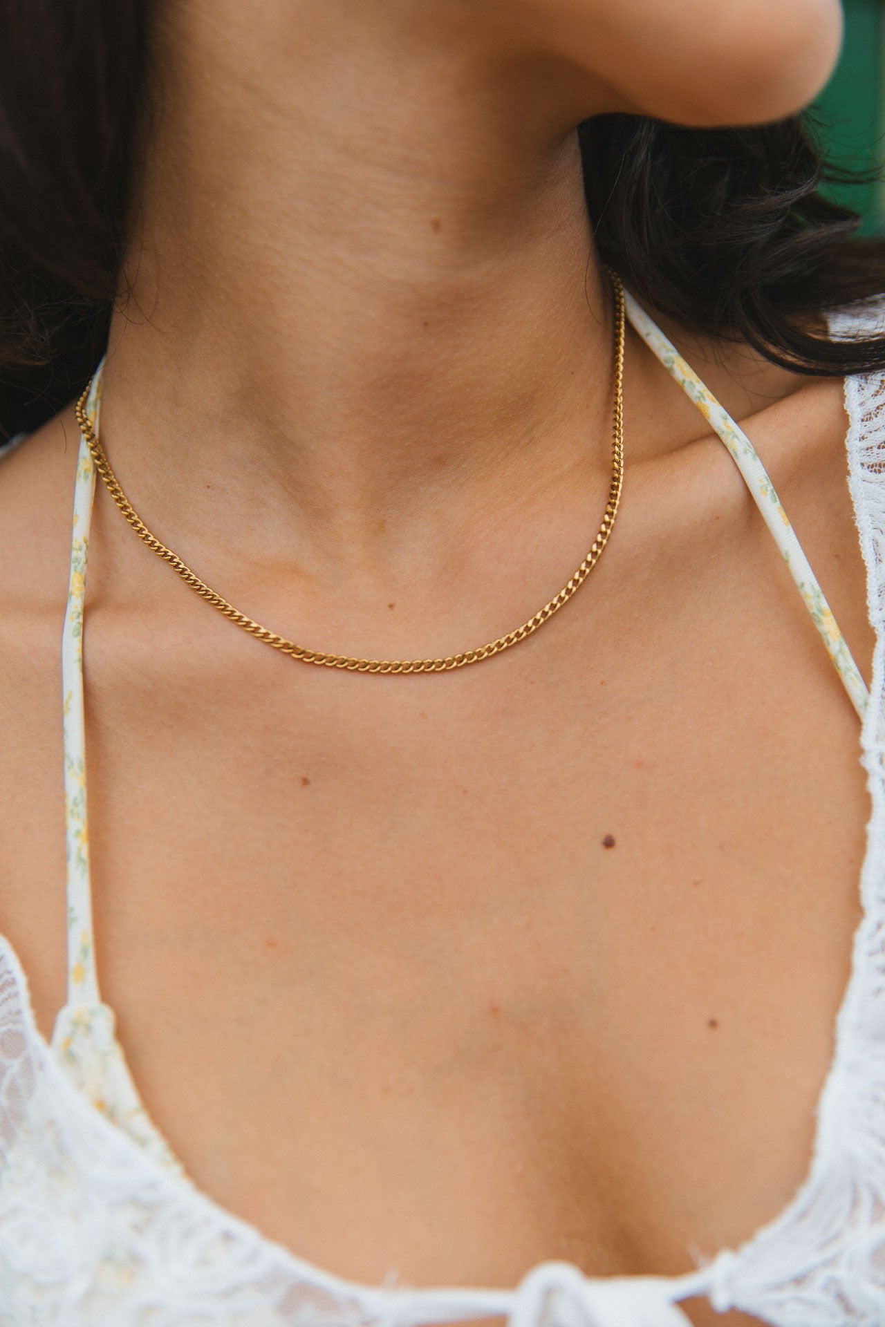 Casey Necklace, Gold 4 Casey Necklace, Gold