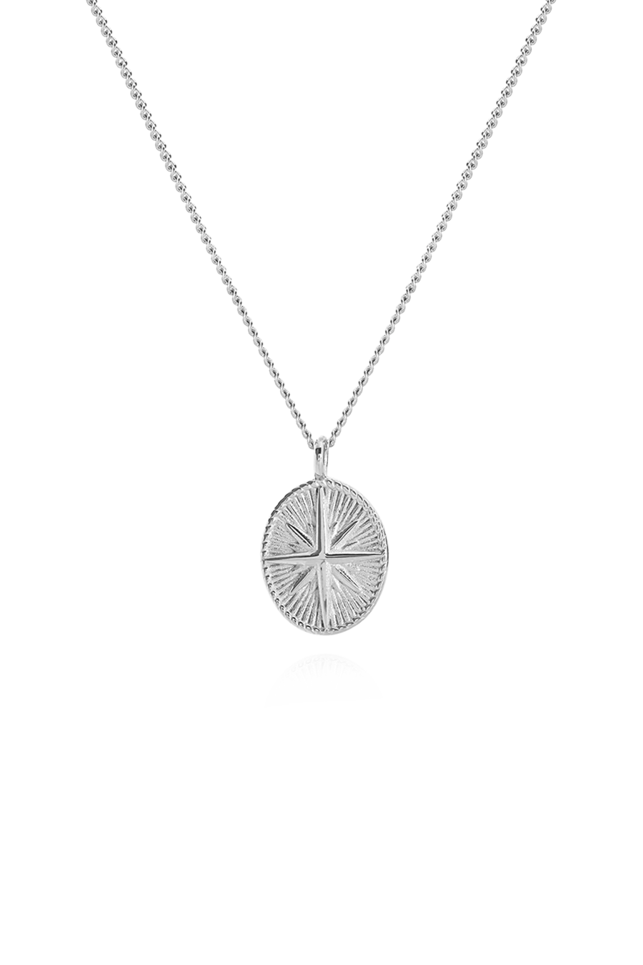 Biel Necklace, Silver