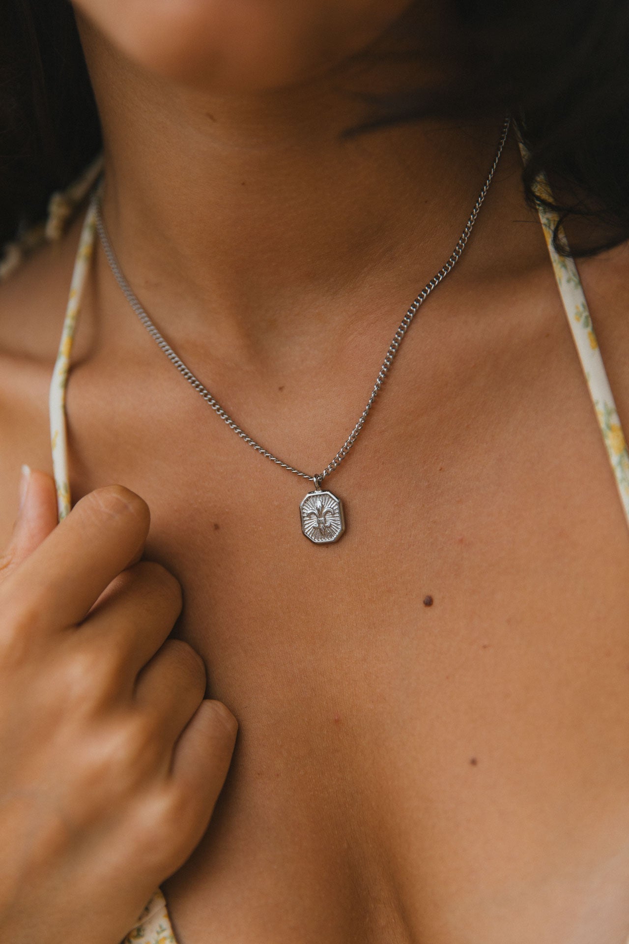 Dante Necklace, Silver 4 Dante Necklace, Silver