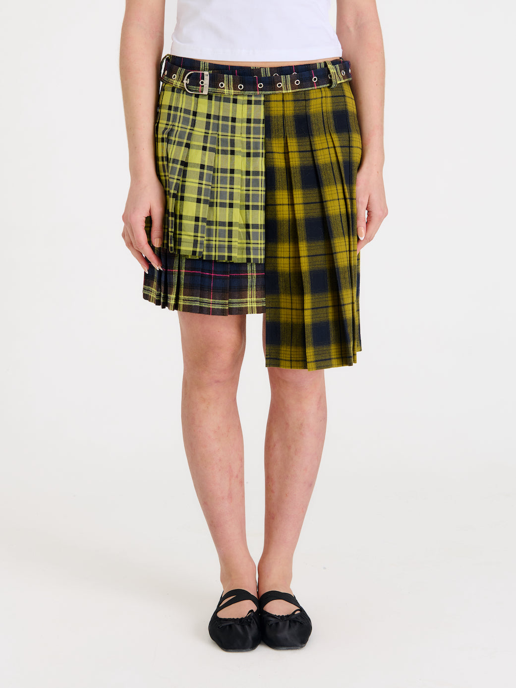 Tarnish Check Mini Skirt
