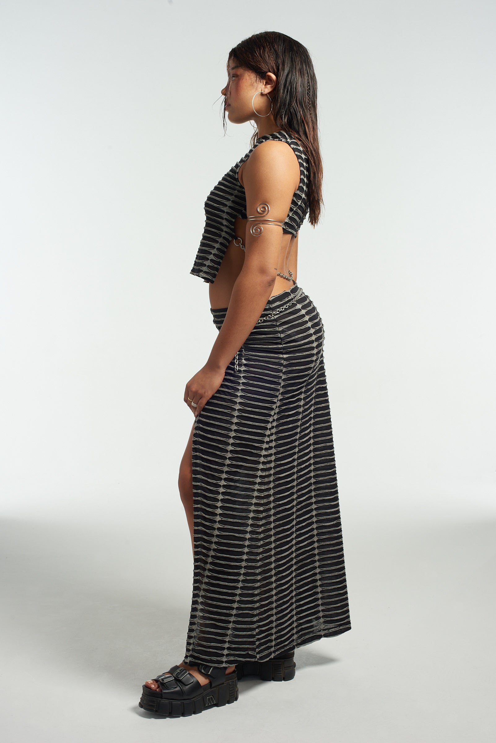 Fracture Maxi Skirt 4 Fracture Maxi Skirt