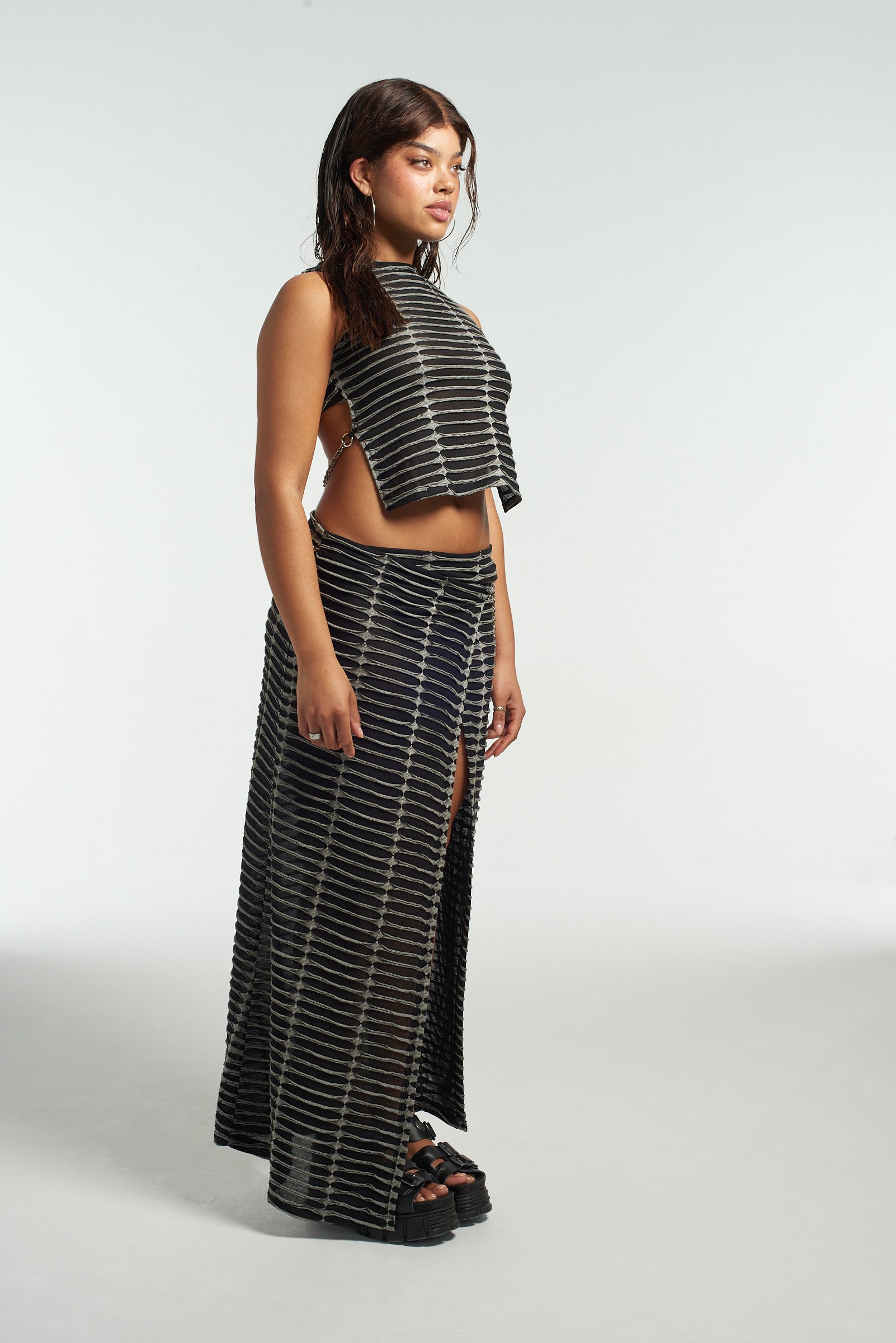 Fracture Maxi Skirt 7 Fracture Maxi Skirt