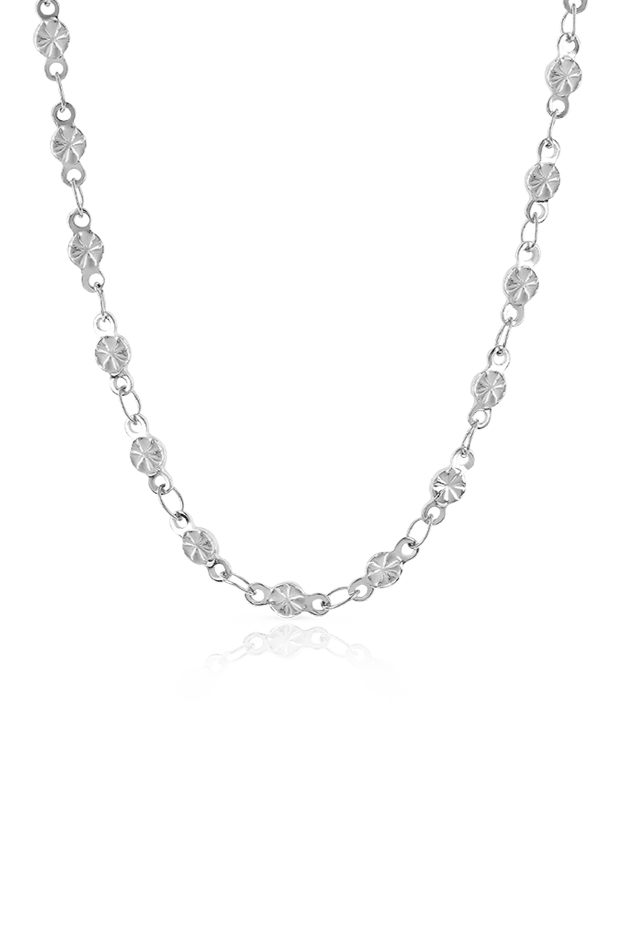 Helio Necklace, Silver