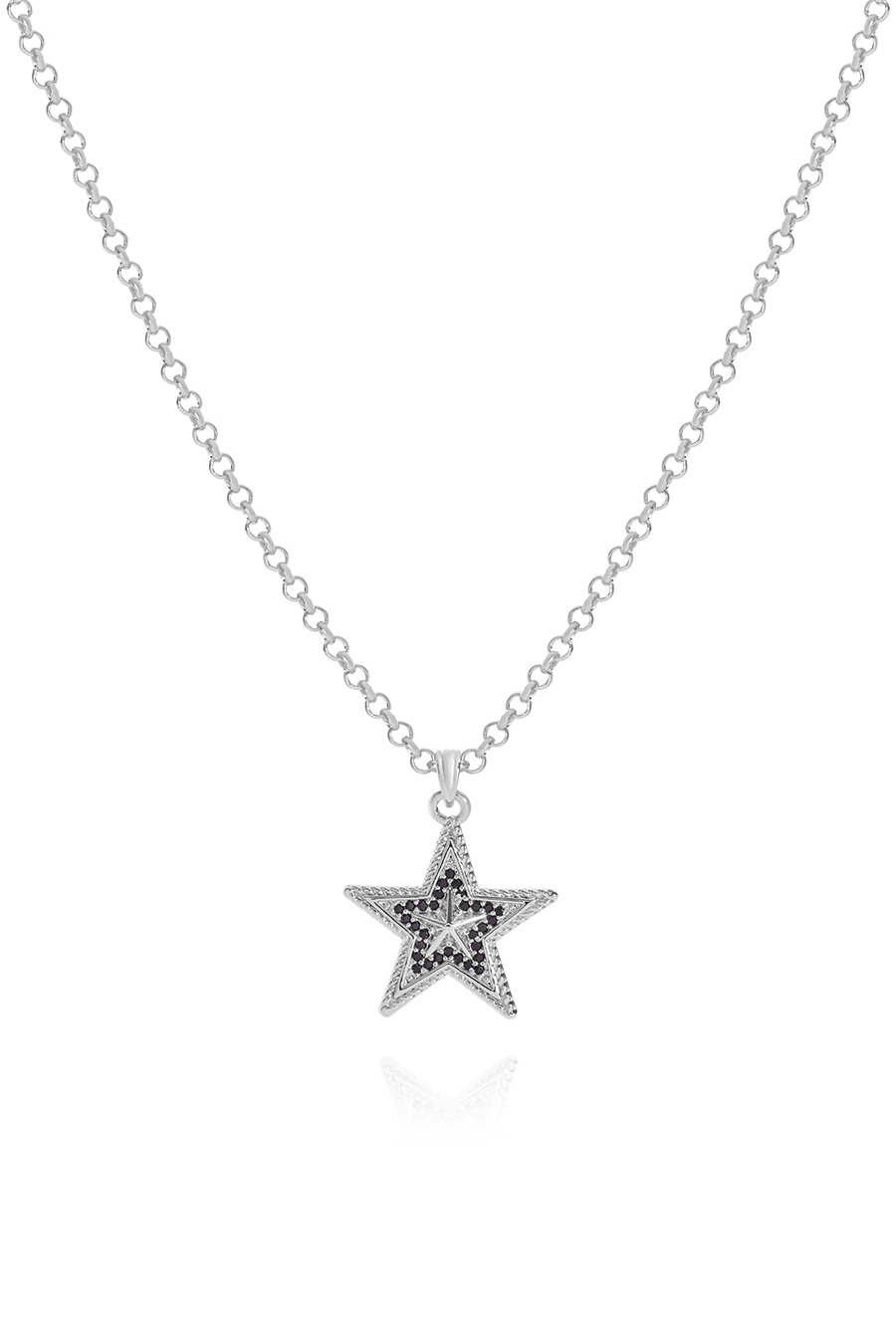 Estella Necklace, Silver