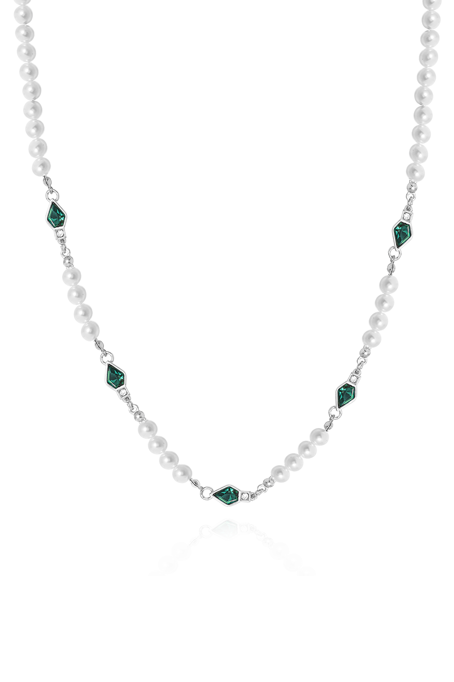Florence Necklace, Silver