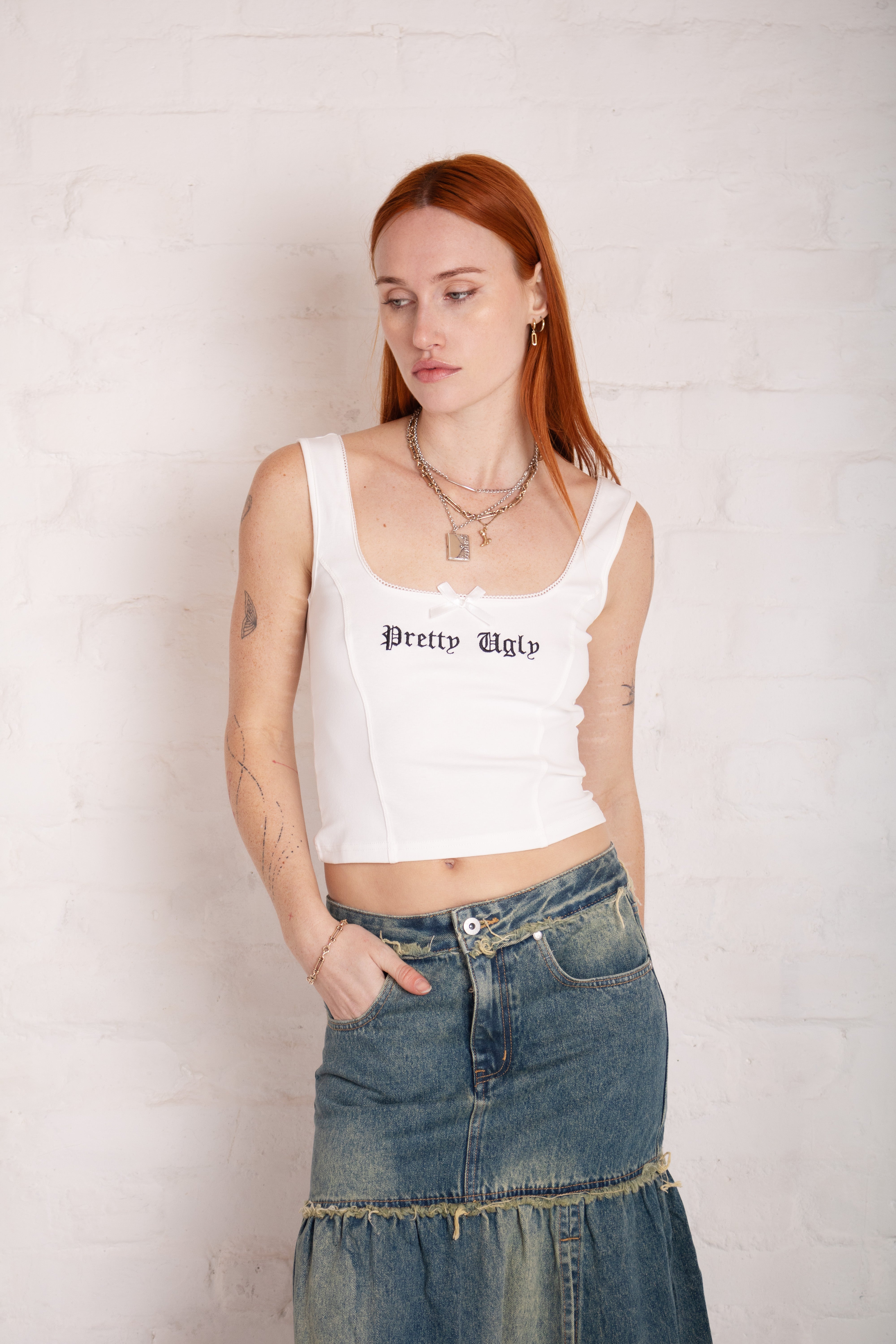 Ursula Corset Slogan Tank Top 3 Ursula Corset Slogan Tank Top