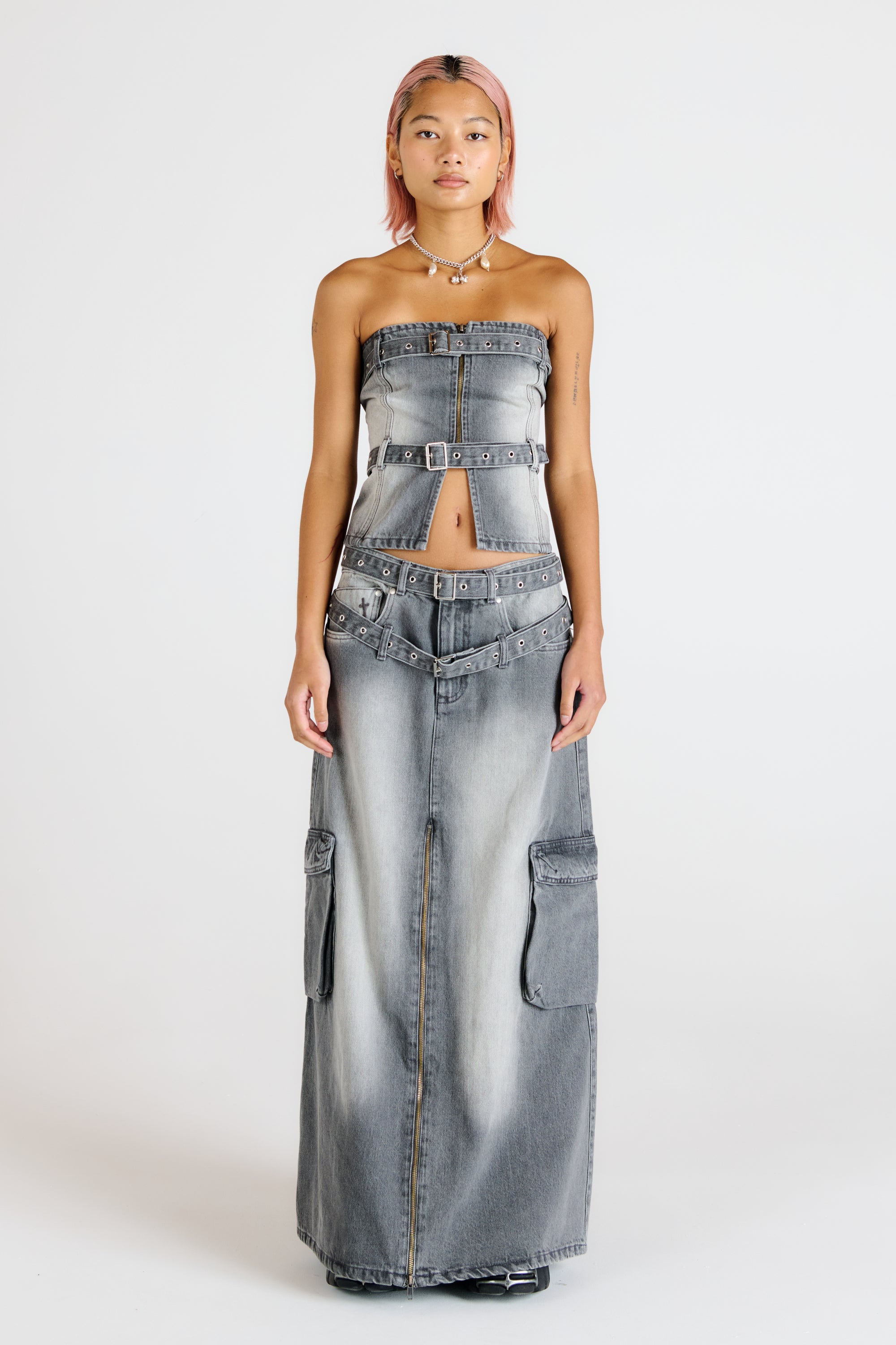 Expanse Denim Corset 3 Expanse Denim Corset