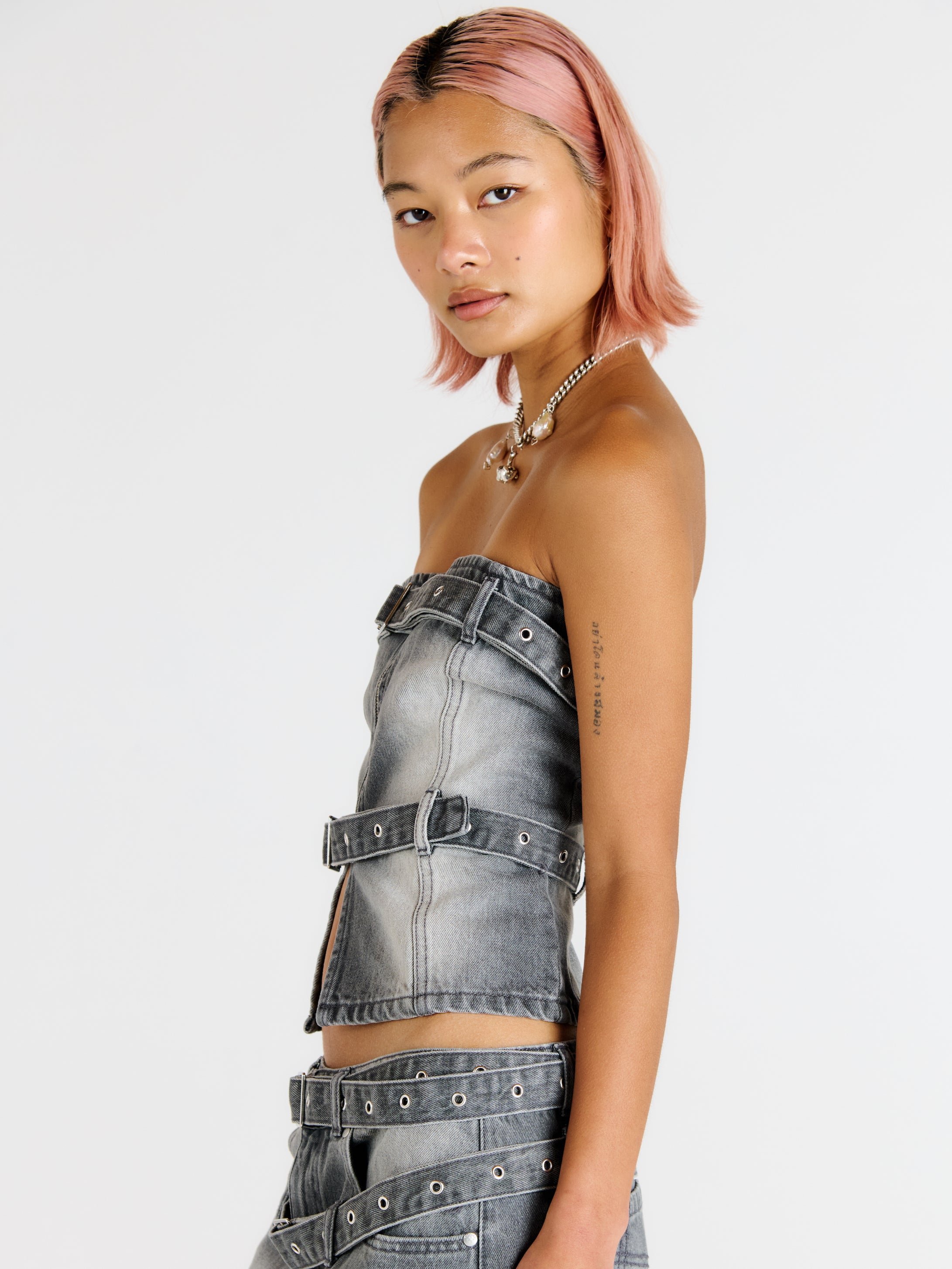 Expanse Denim Corset 5 Expanse Denim Corset