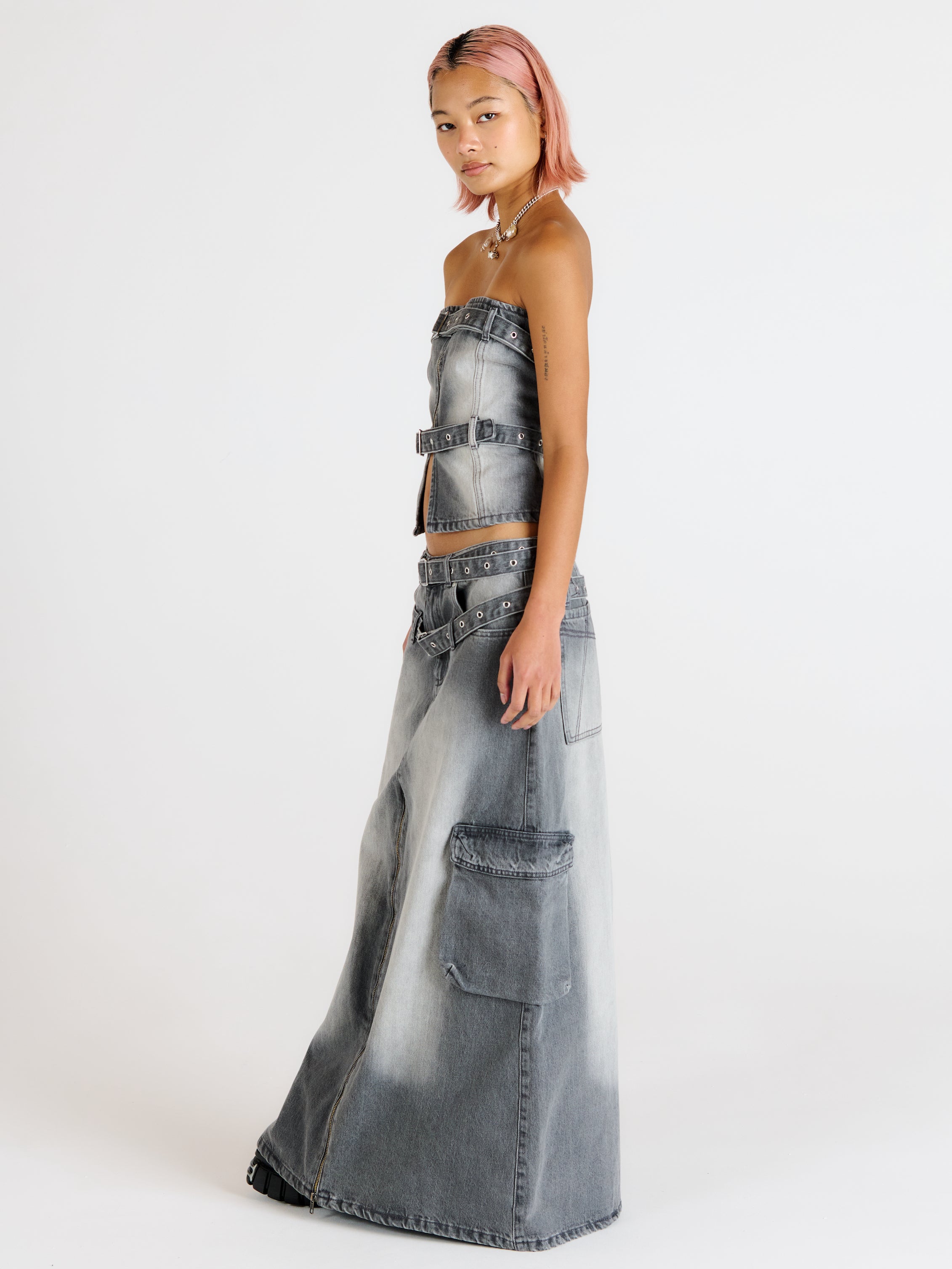 Expanse Denim Corset 6 Expanse Denim Corset