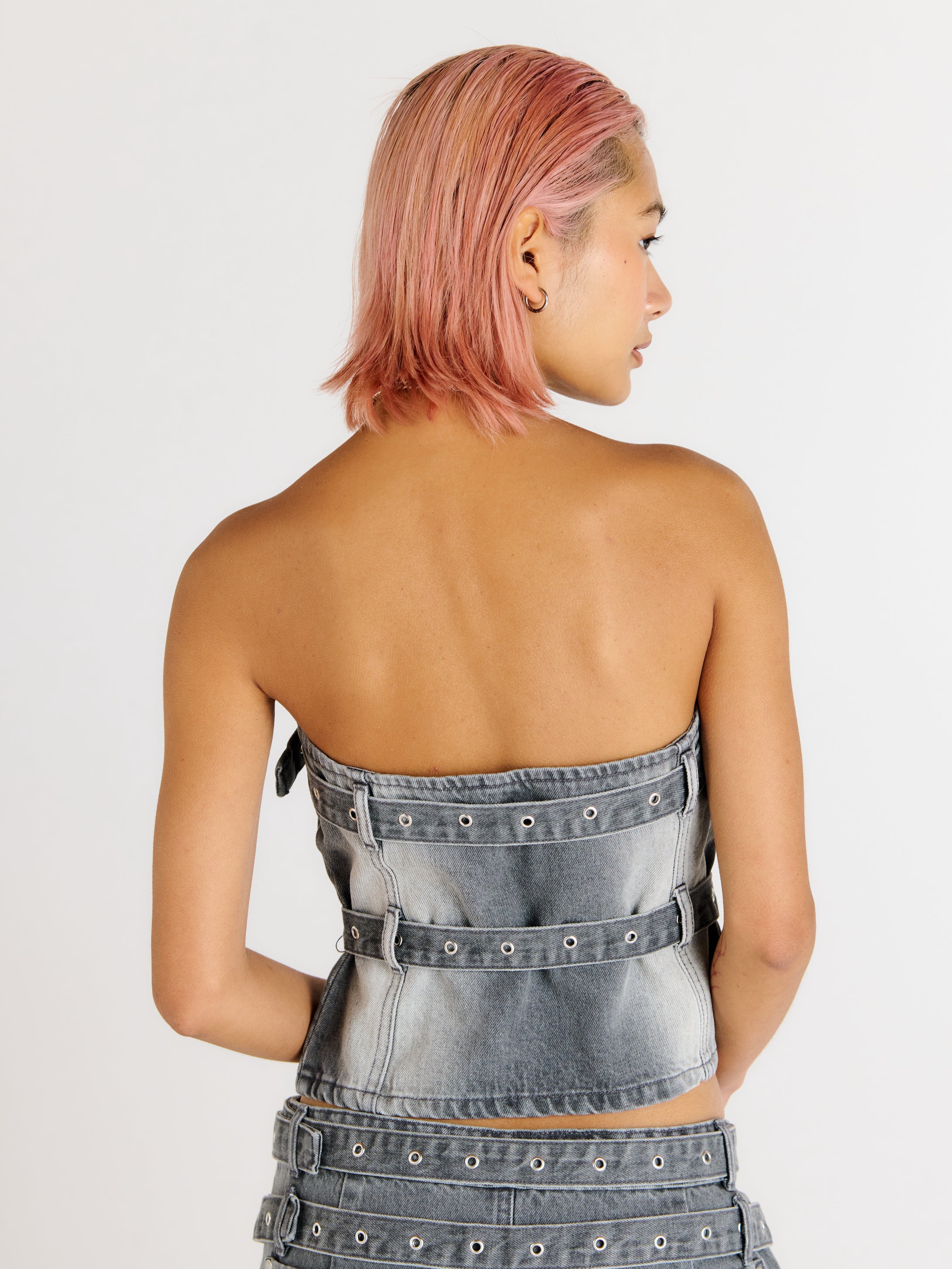 Expanse Denim Corset 7 Expanse Denim Corset