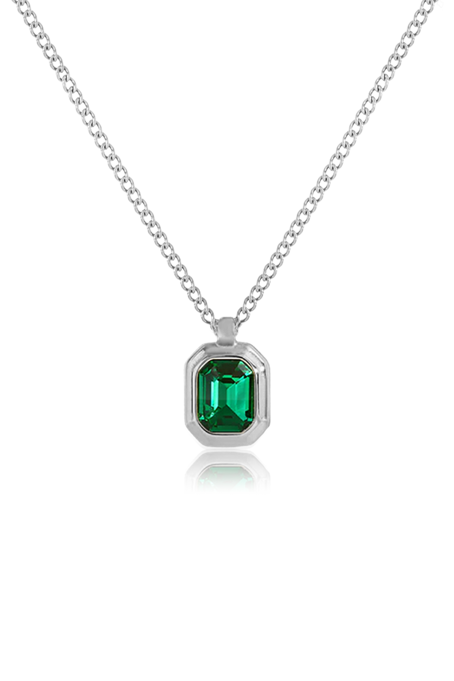 Idris Necklace, Silver