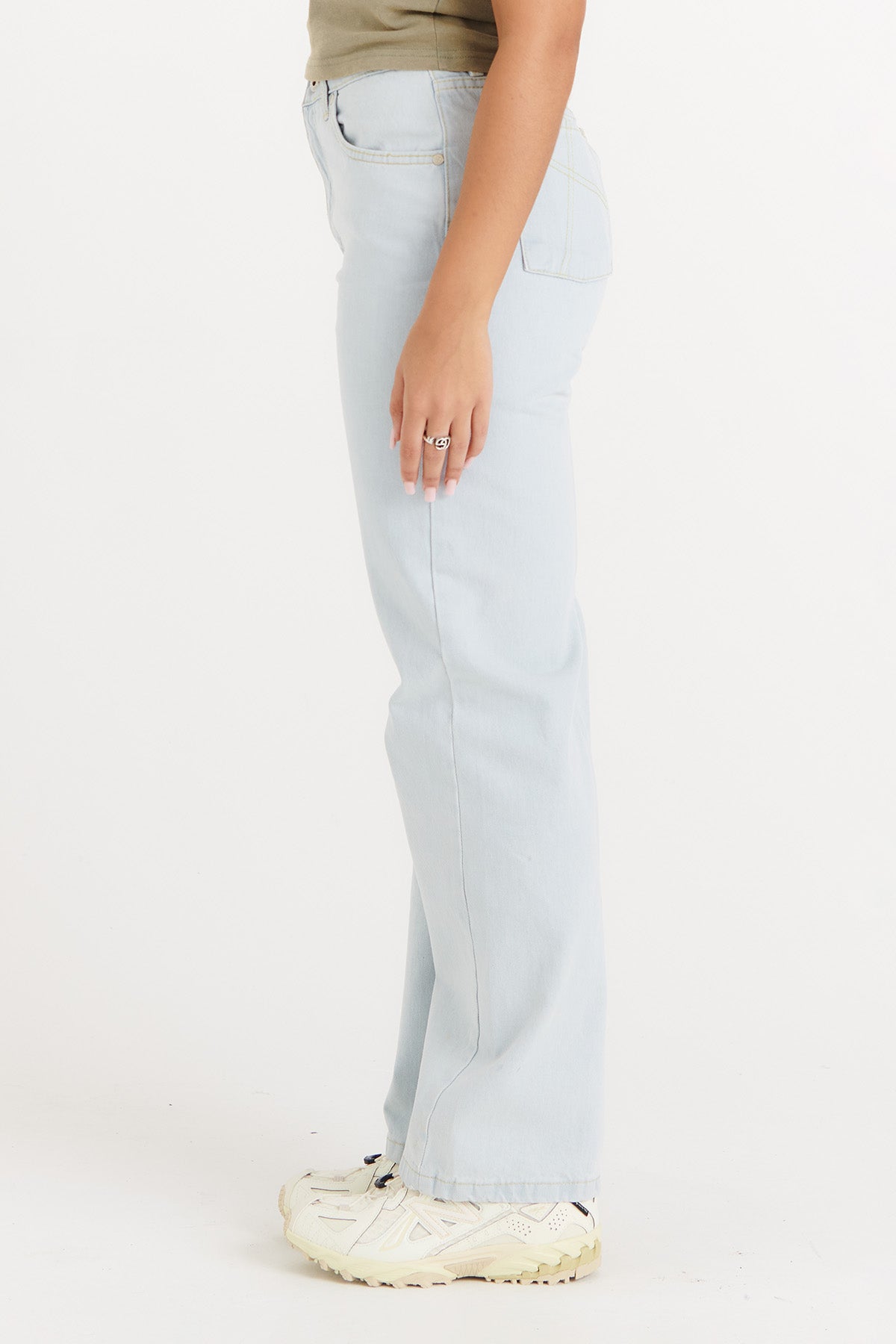 Organic Dad Jeans Stonewash 4 Organic Dad Jeans Stonewash