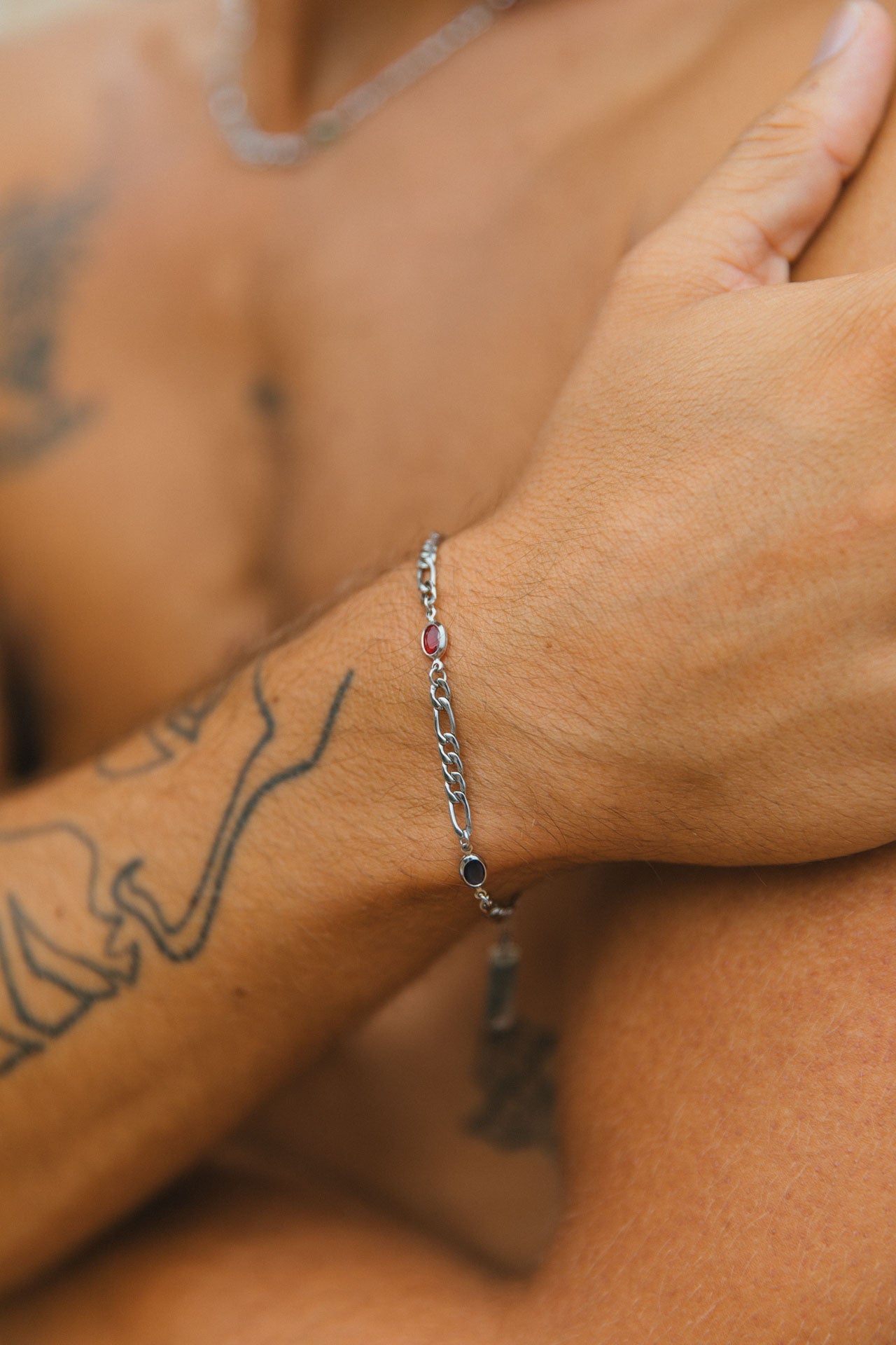 Mace Bracelet, Silver 3 Mace Bracelet, Silver