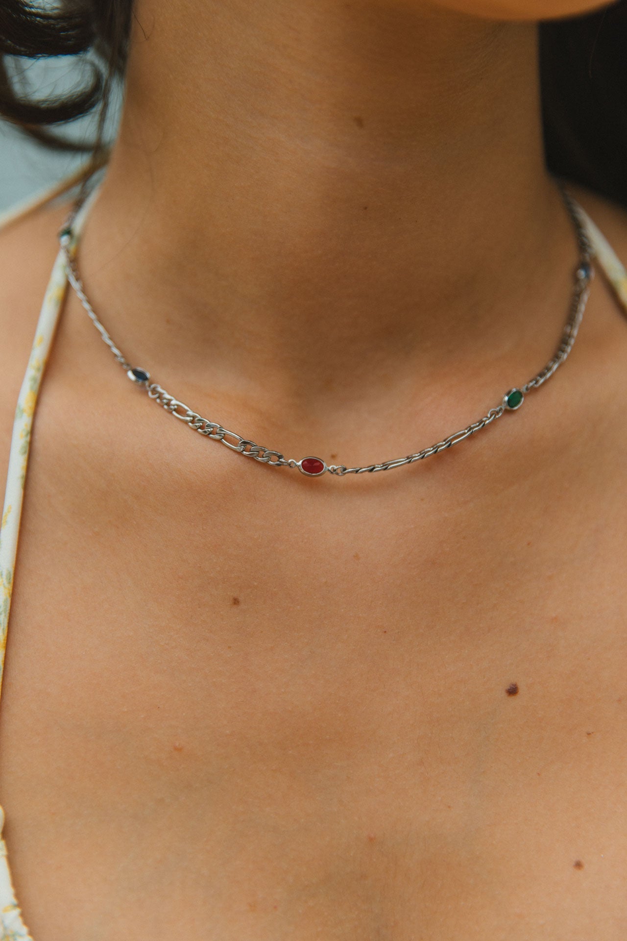 Aubrey Necklace, Silver 4 Aubrey Necklace, Silver