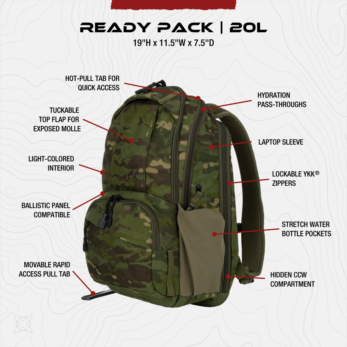 MultiCam® Ready Pack 3 MultiCam® Ready Pack