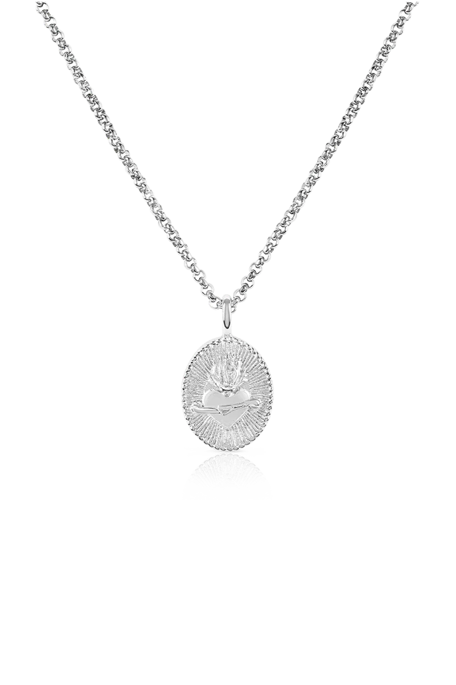 Lazare Necklace, Silver