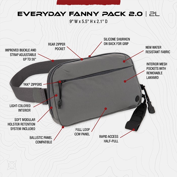 Everyday Fanny Pack 2.0 3 Everyday Fanny Pack 2.0
