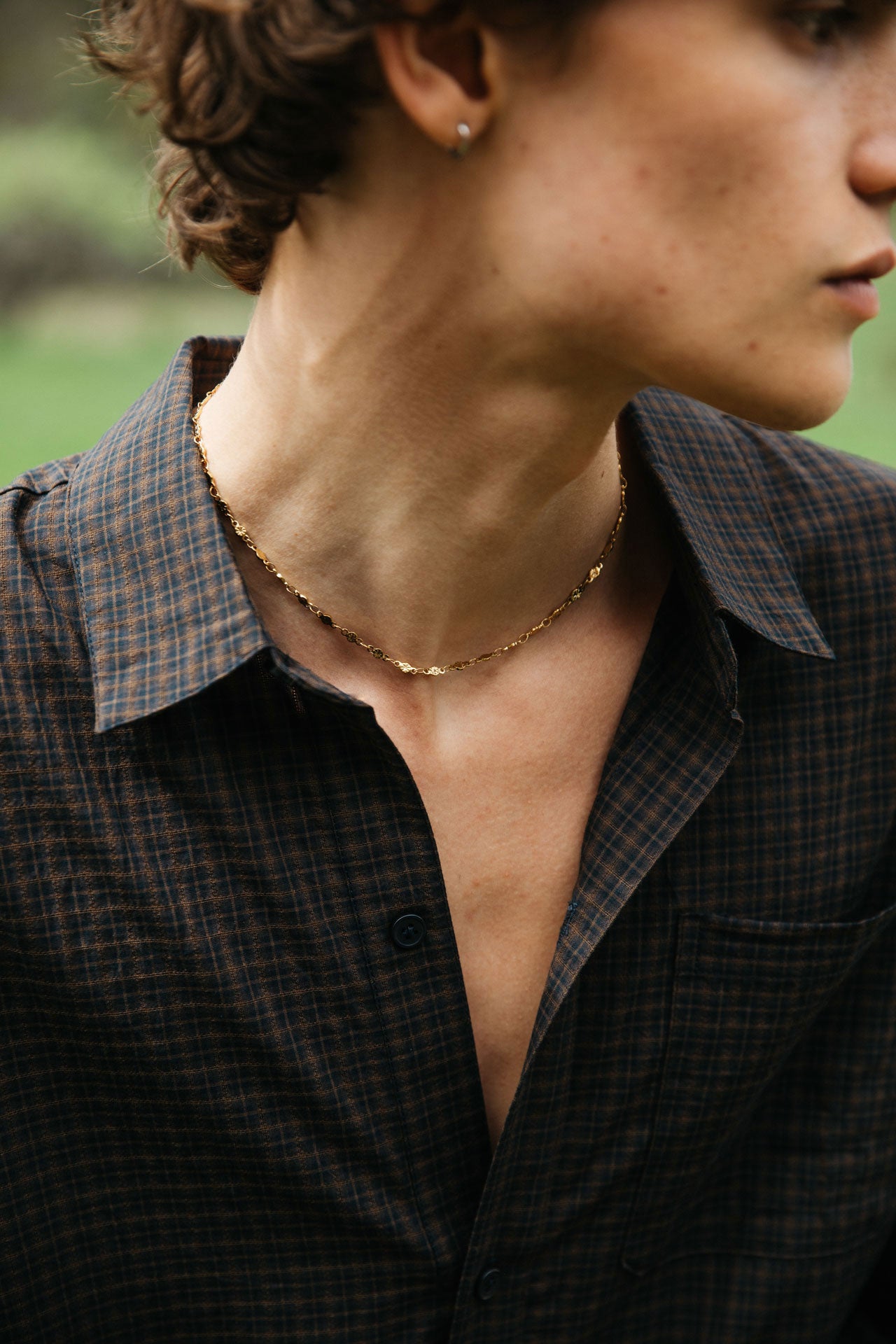 Helio Necklace, Gold 3 Helio Necklace, Gold