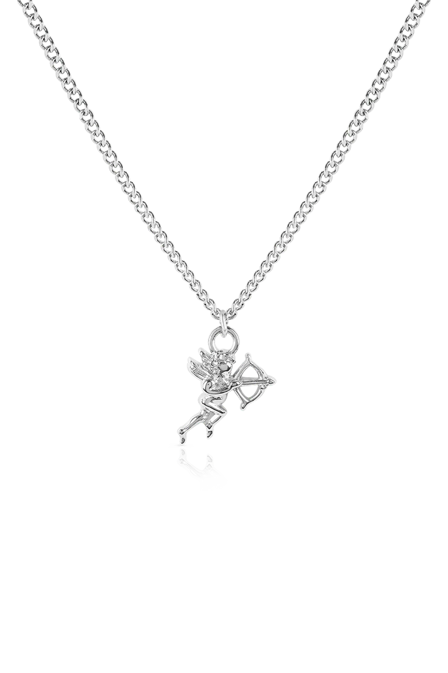 Eros Necklace, Silver